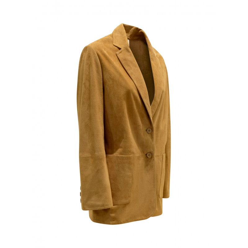 SWORD 6.6.44 Chic Suede Jacket for Women - Perfect for Spring Summer 25