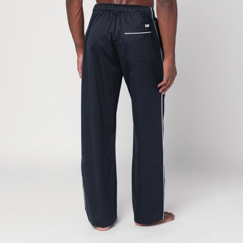 TEKLA Loose Organic Cotton Pyjama Trousers for Men - FW25