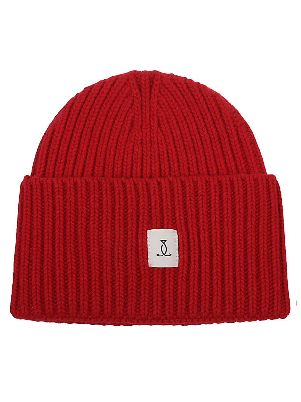 SEAFARER Ribbed Logo Wool Beanie