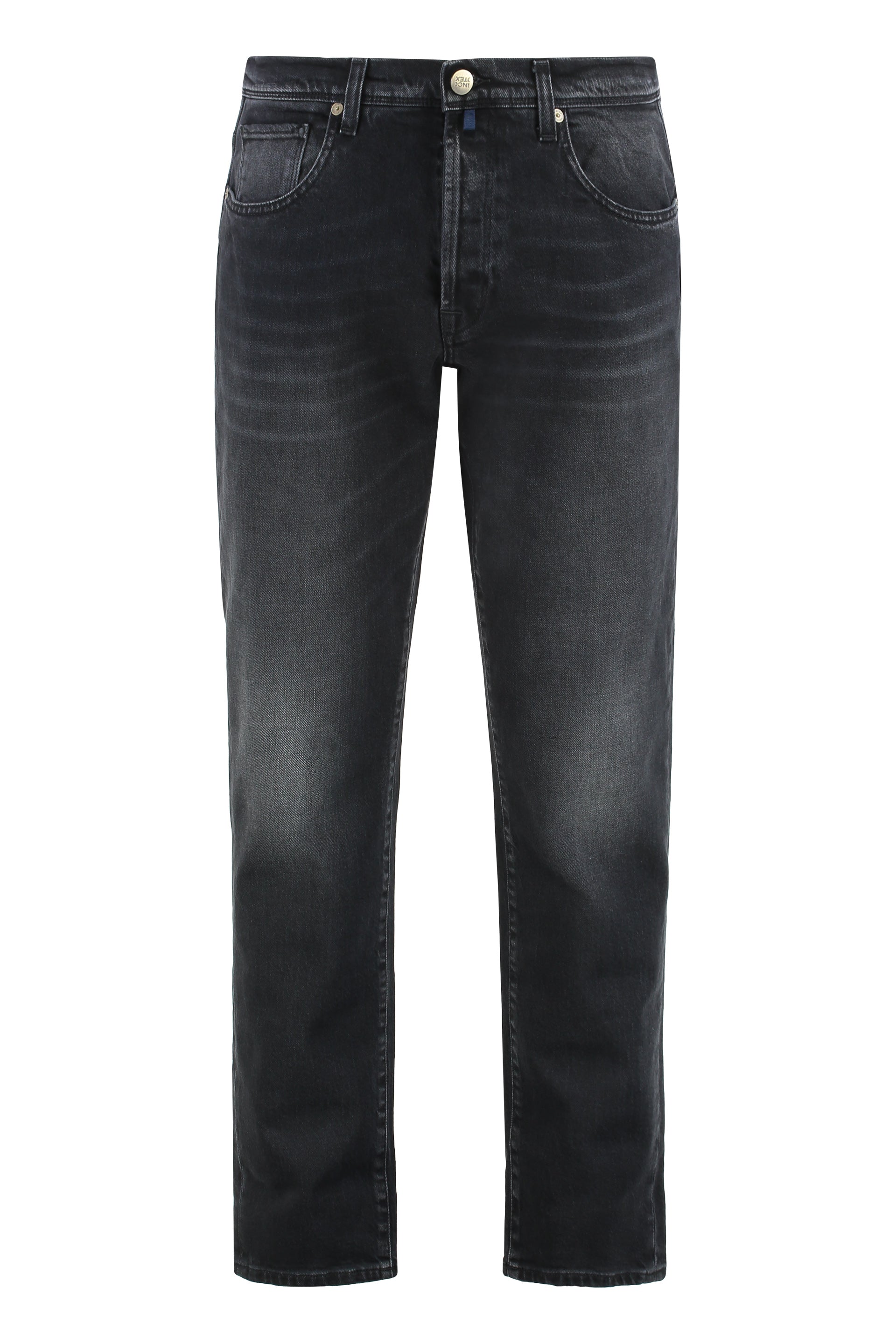 SLOWEAR Five Pocket Straight Fit Jeans for Men