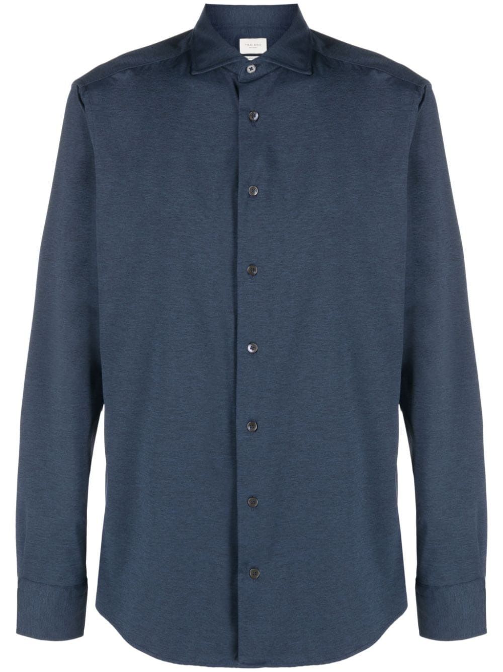 TRAIANO MILANO Ribbed Longsleeved Shirt for Men - Perfect for Spring/Summer 2025