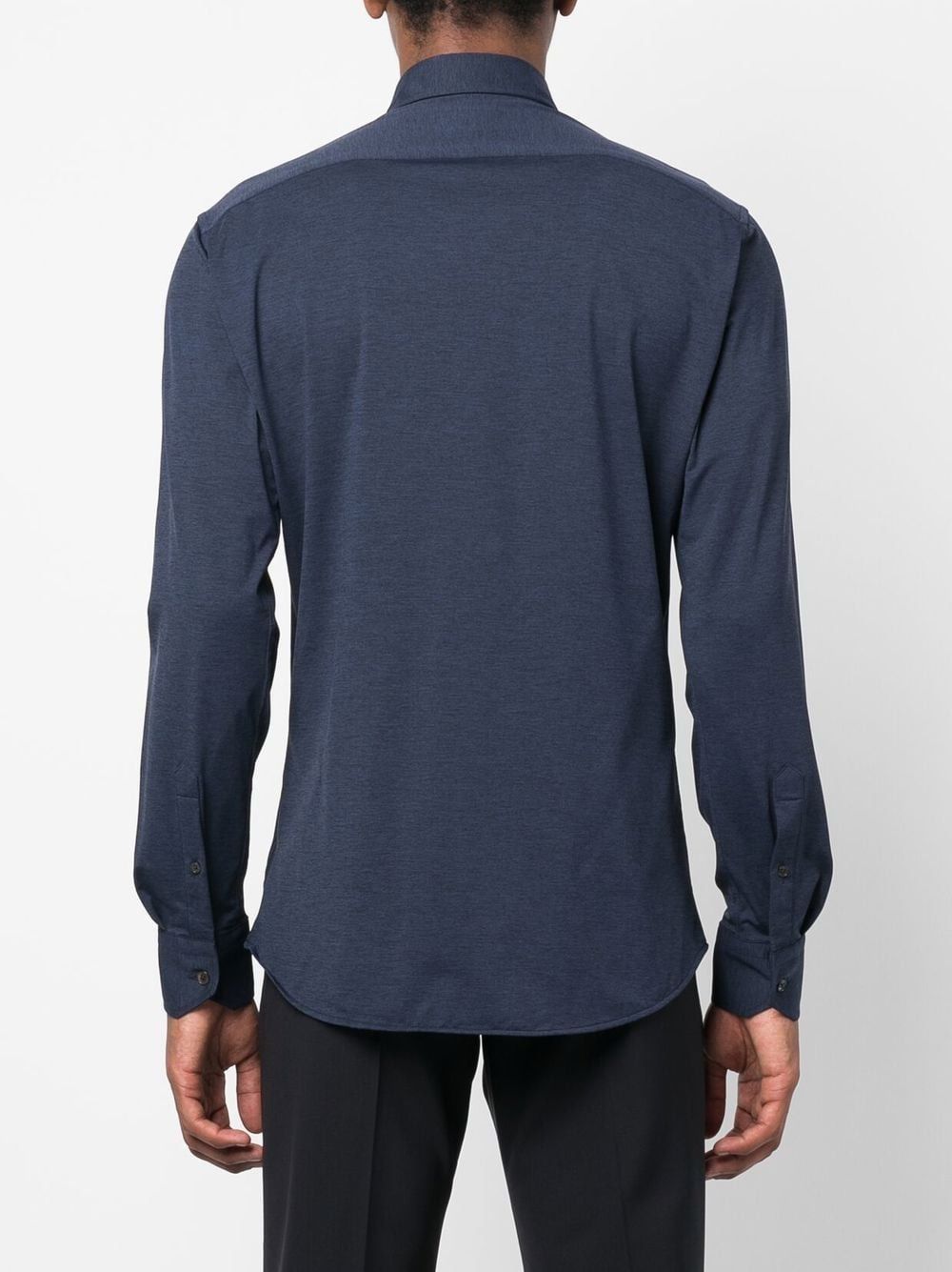 TRAIANO MILANO Ribbed Longsleeved Shirt for Men - Perfect for Spring/Summer 2025
