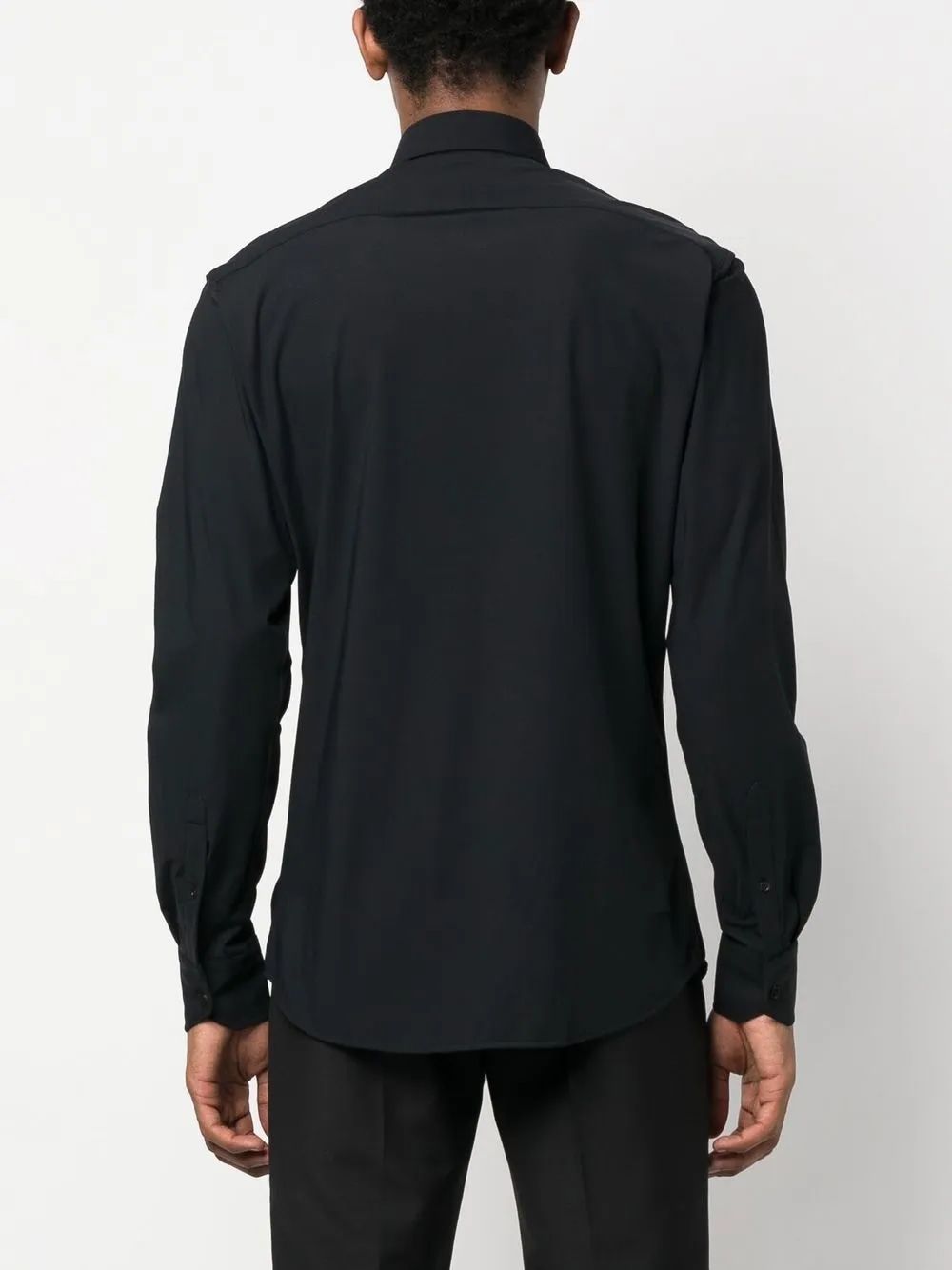 TRAIANO Men's Modern Fit Long Sleeve Shirt