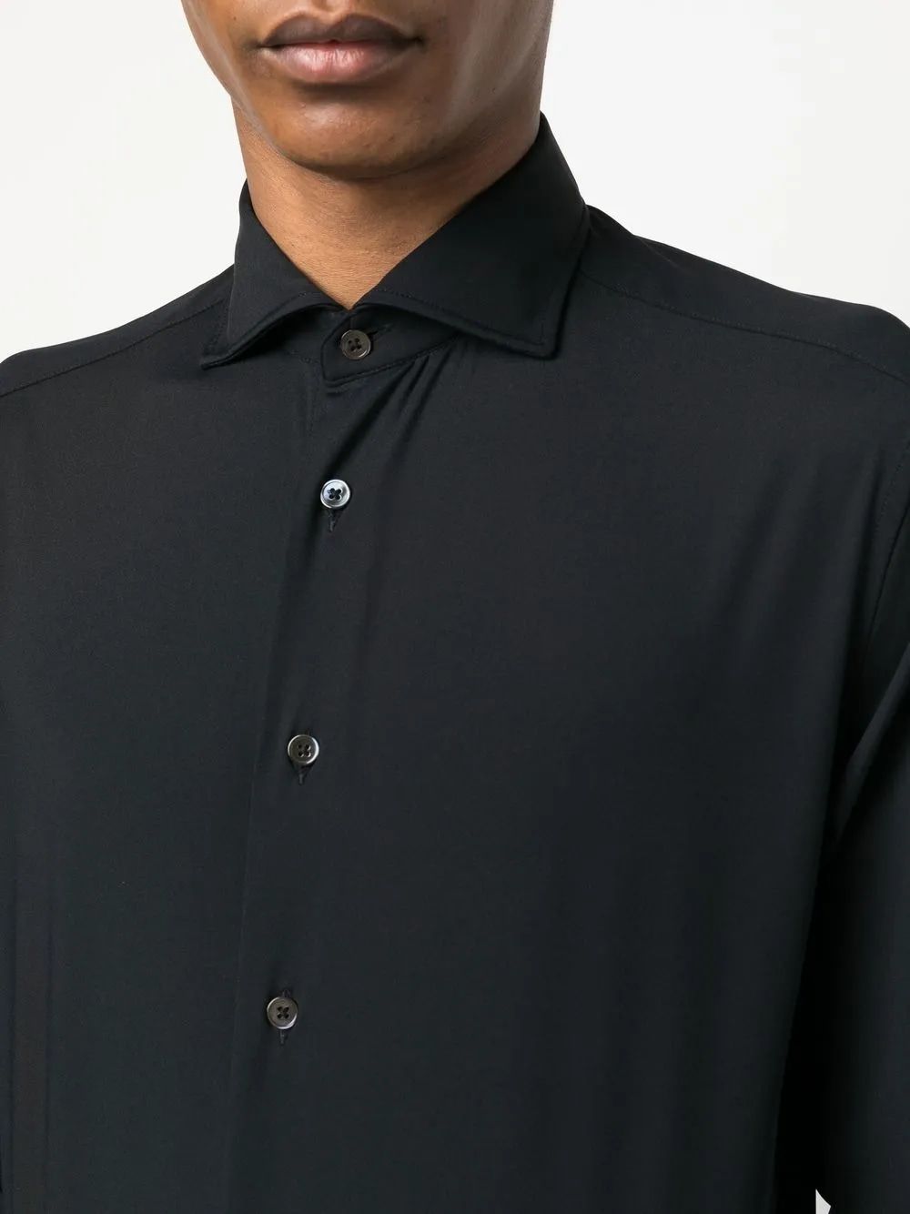 TRAIANO Men's Modern Fit Long Sleeve Shirt