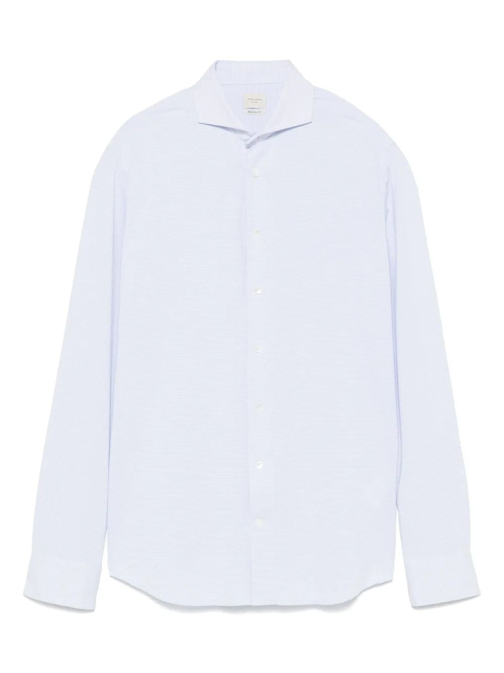 TRAIANO MILANO Cutaway Collar Mini Shirt for Men - Spring/Summer 2025