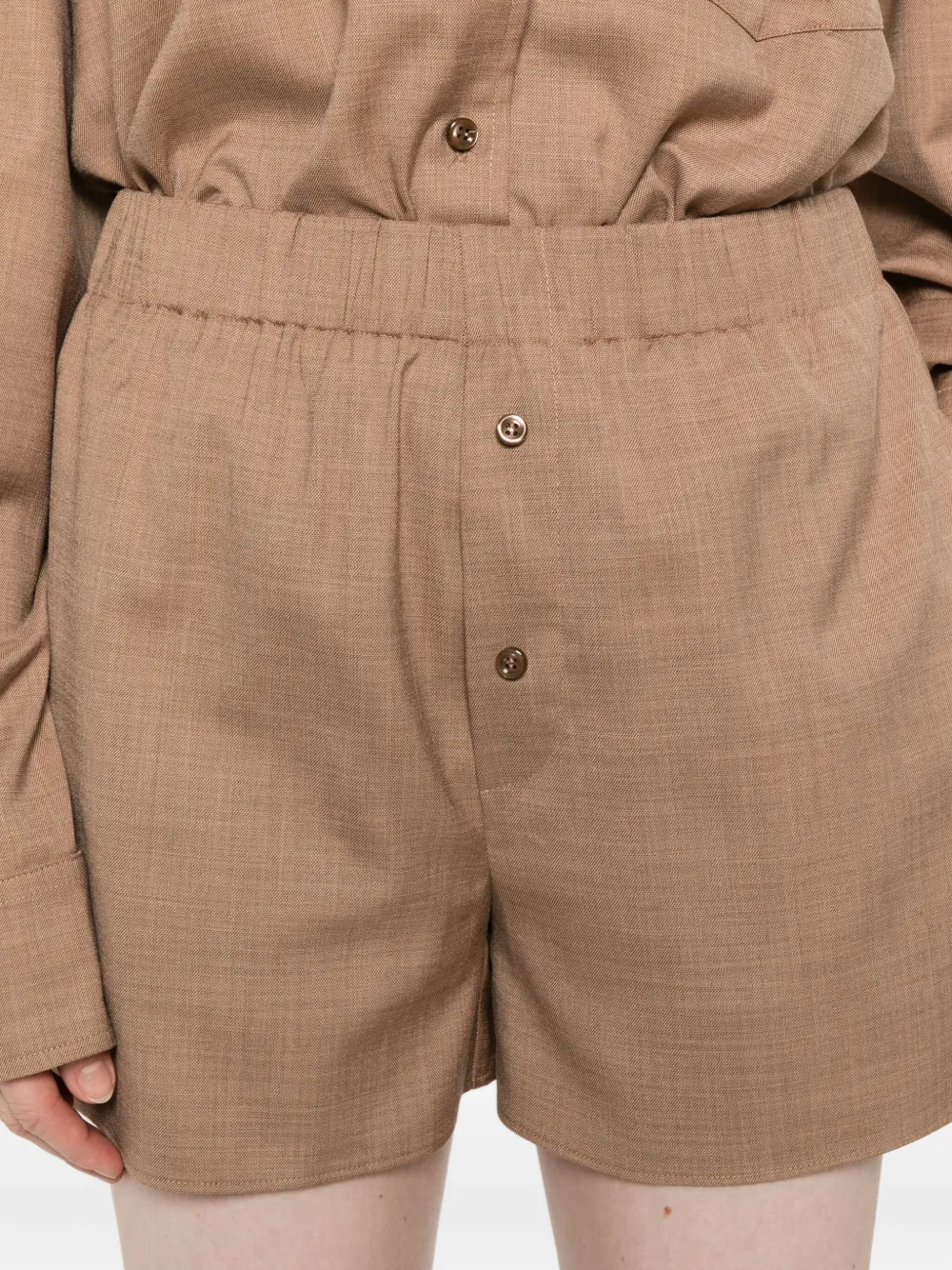 THE ANDAMANE Georgiana Oversized Button-Up Set - Size S