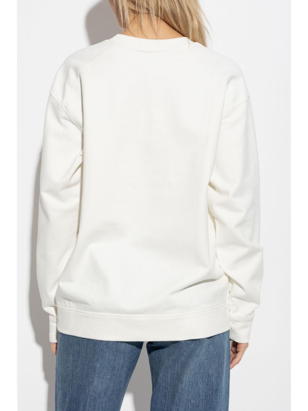 GANNI Kittens Print Cotton Sweatshirt - Women’s SS25