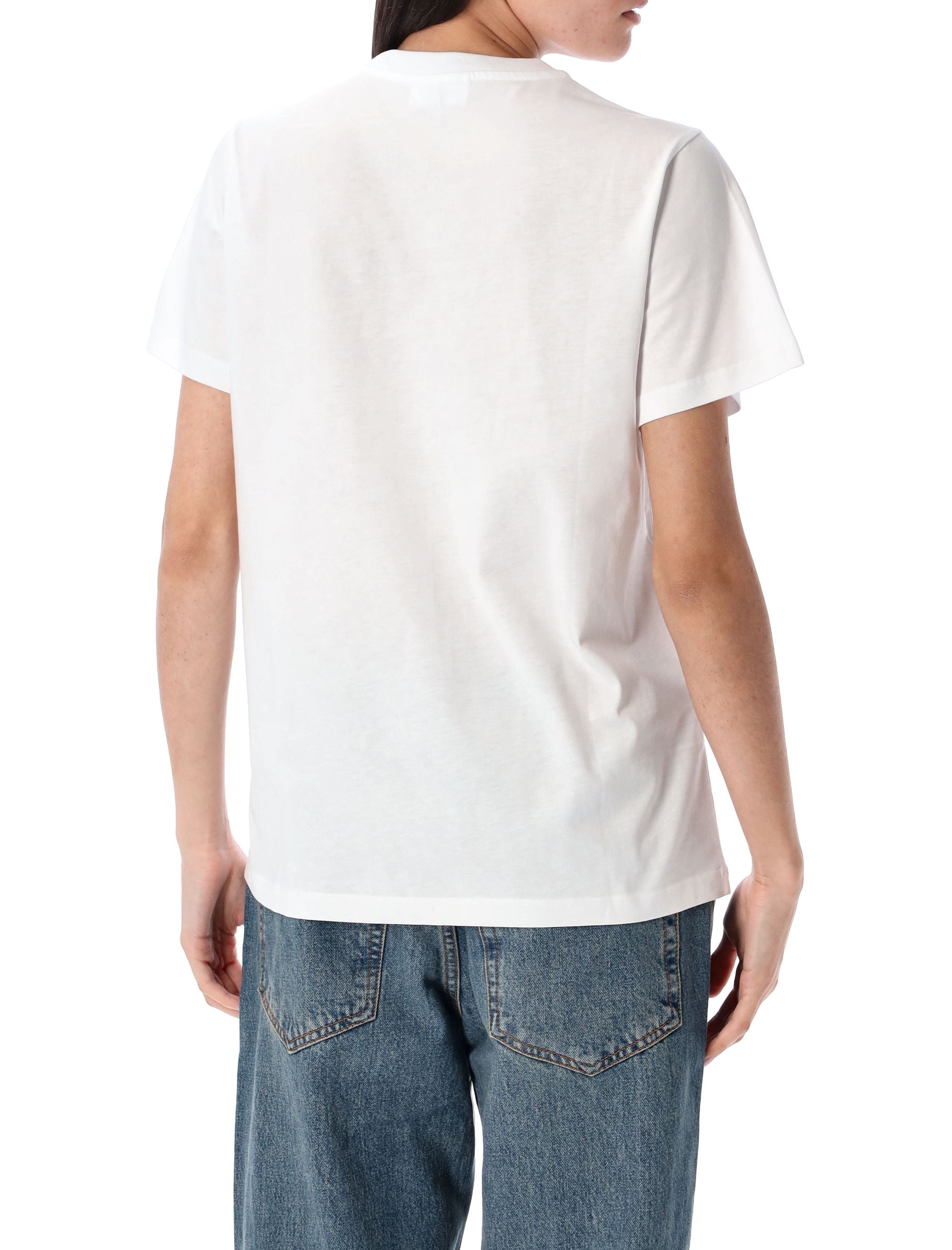 GANNI Animal Print Relaxed Fit T-Shirt - XS