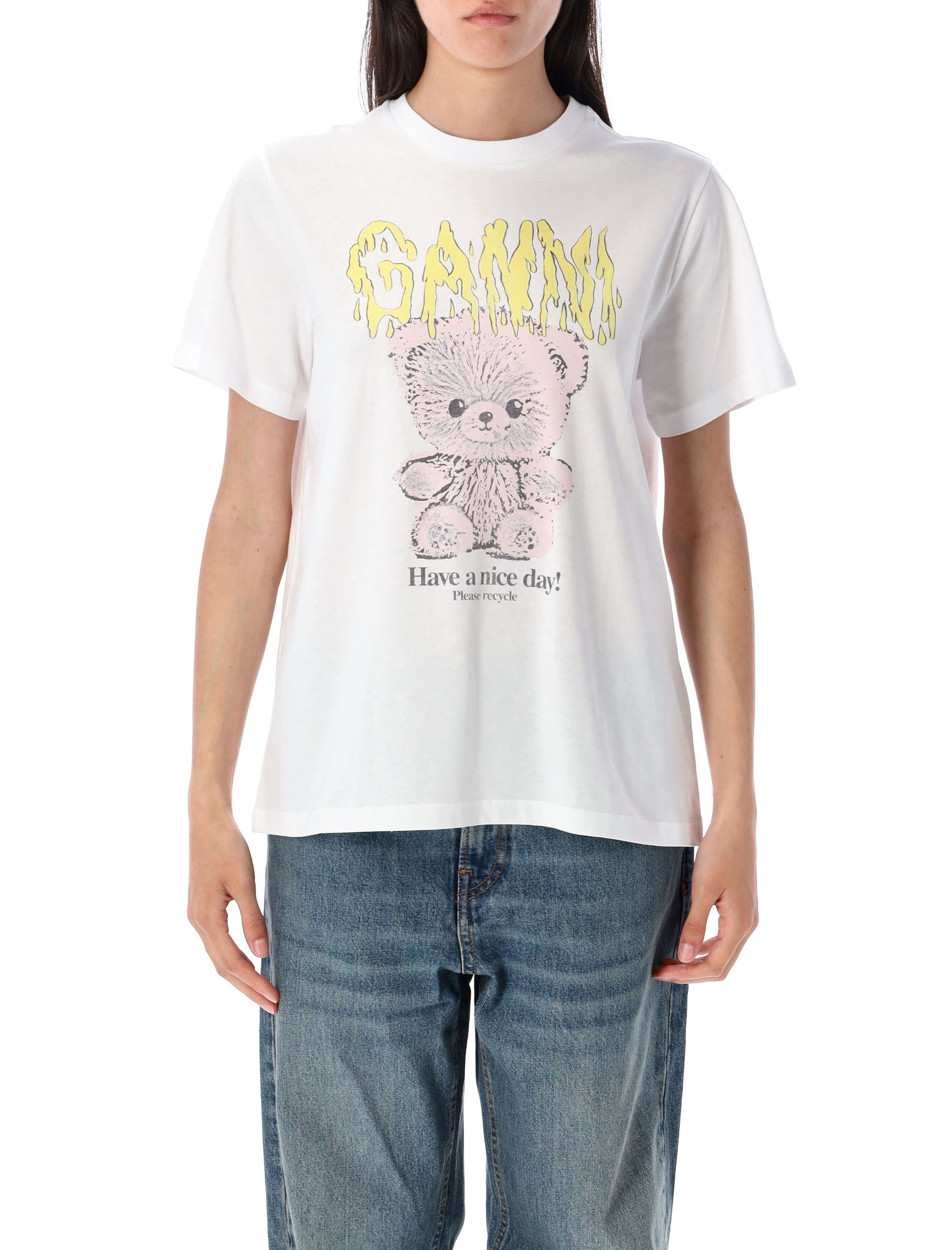 GANNI Teddy Tee for Women