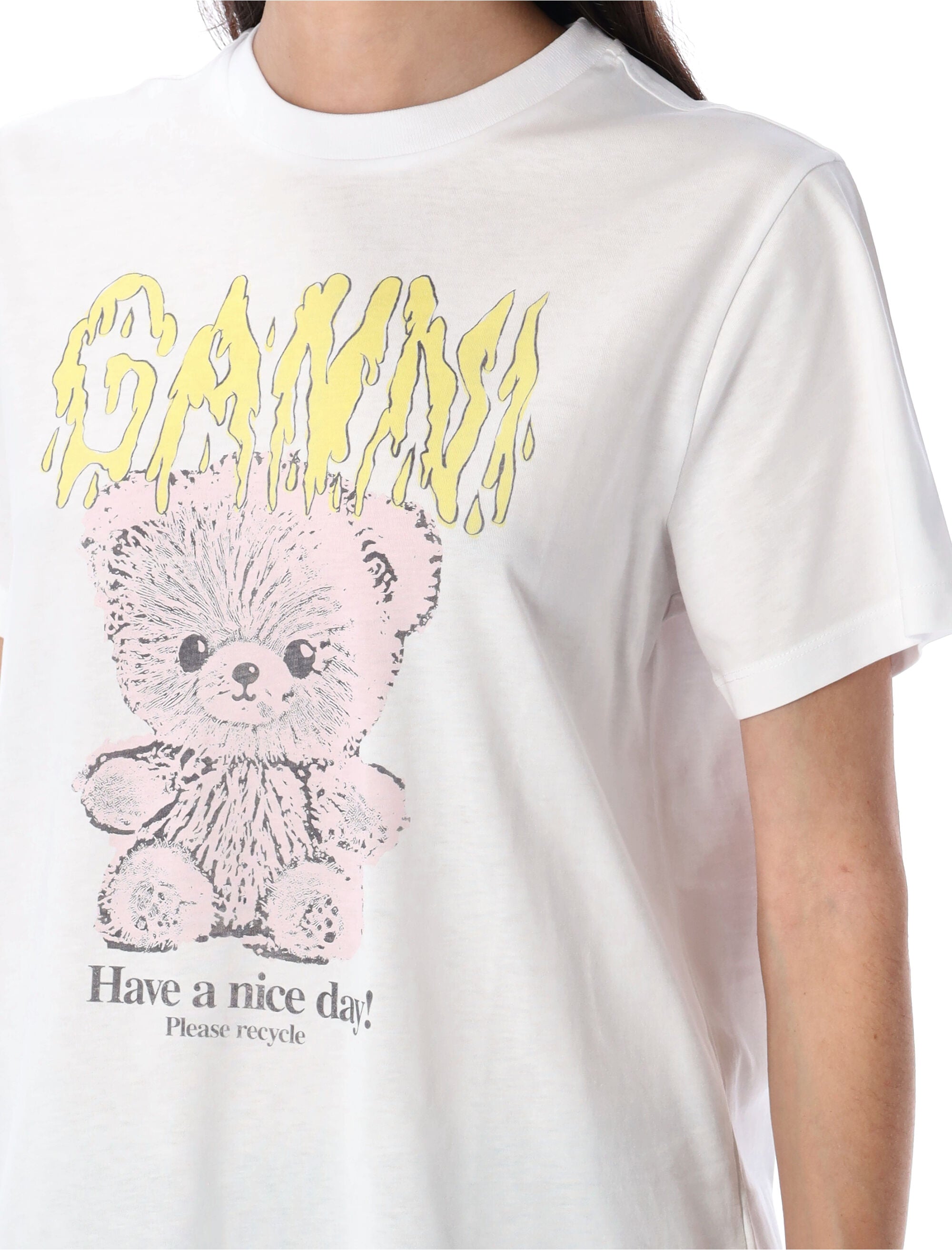 GANNI Teddy Tee for Women