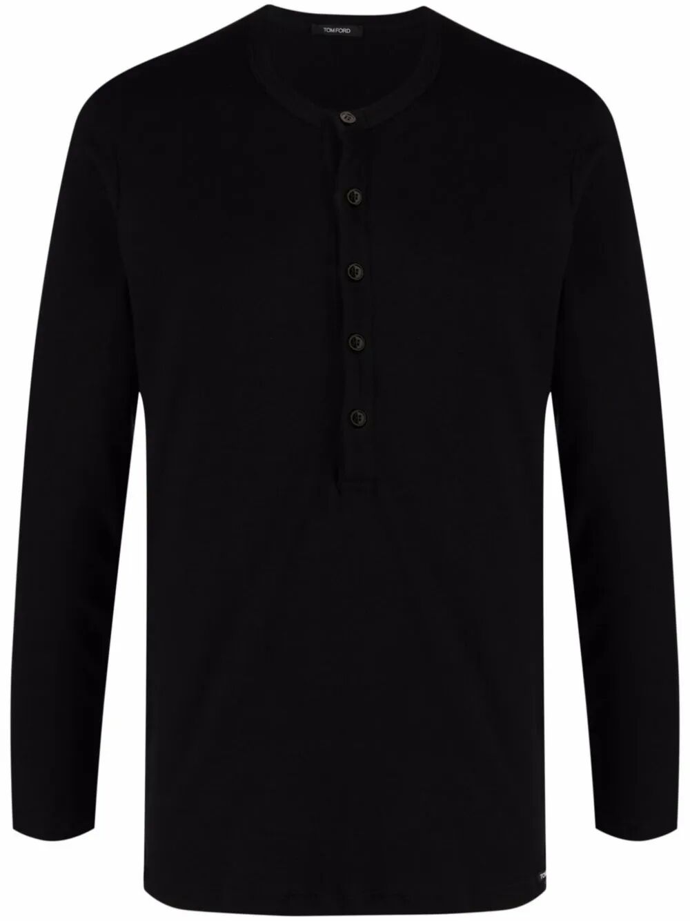 TOM FORD Men's Mini Henley T-Shirt