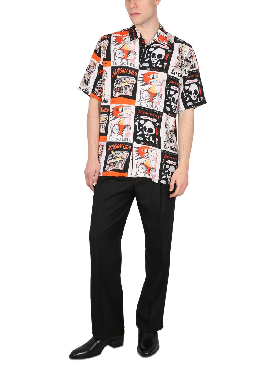 Endless Joy Tarot Mini Bowling Neck Shirt