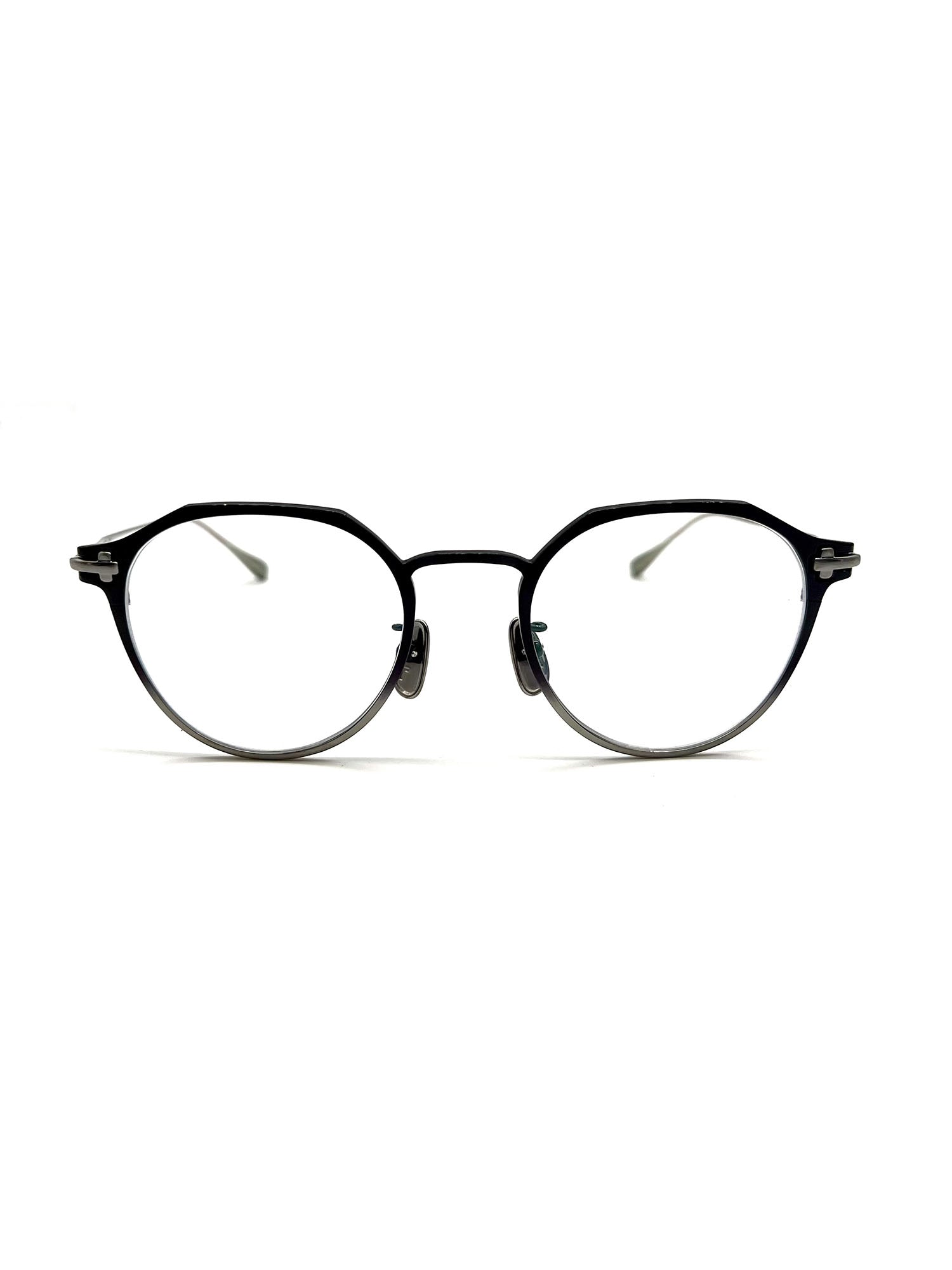 TAYLOR WITH RESPECT Stylish Metallic Optical Frames for Women - 144mm Temple Size