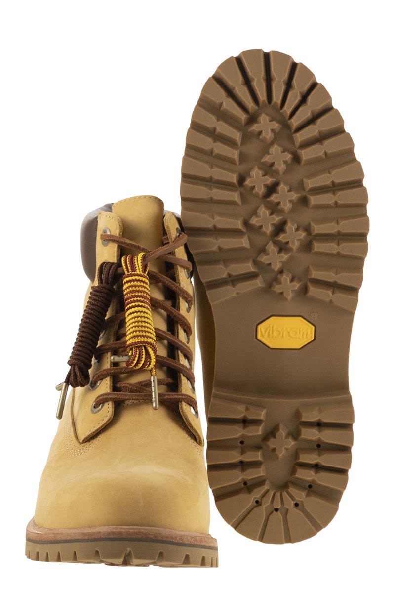 TIMBERLAND Luxe Mid Lace Waterproof Leather Ankle Boot