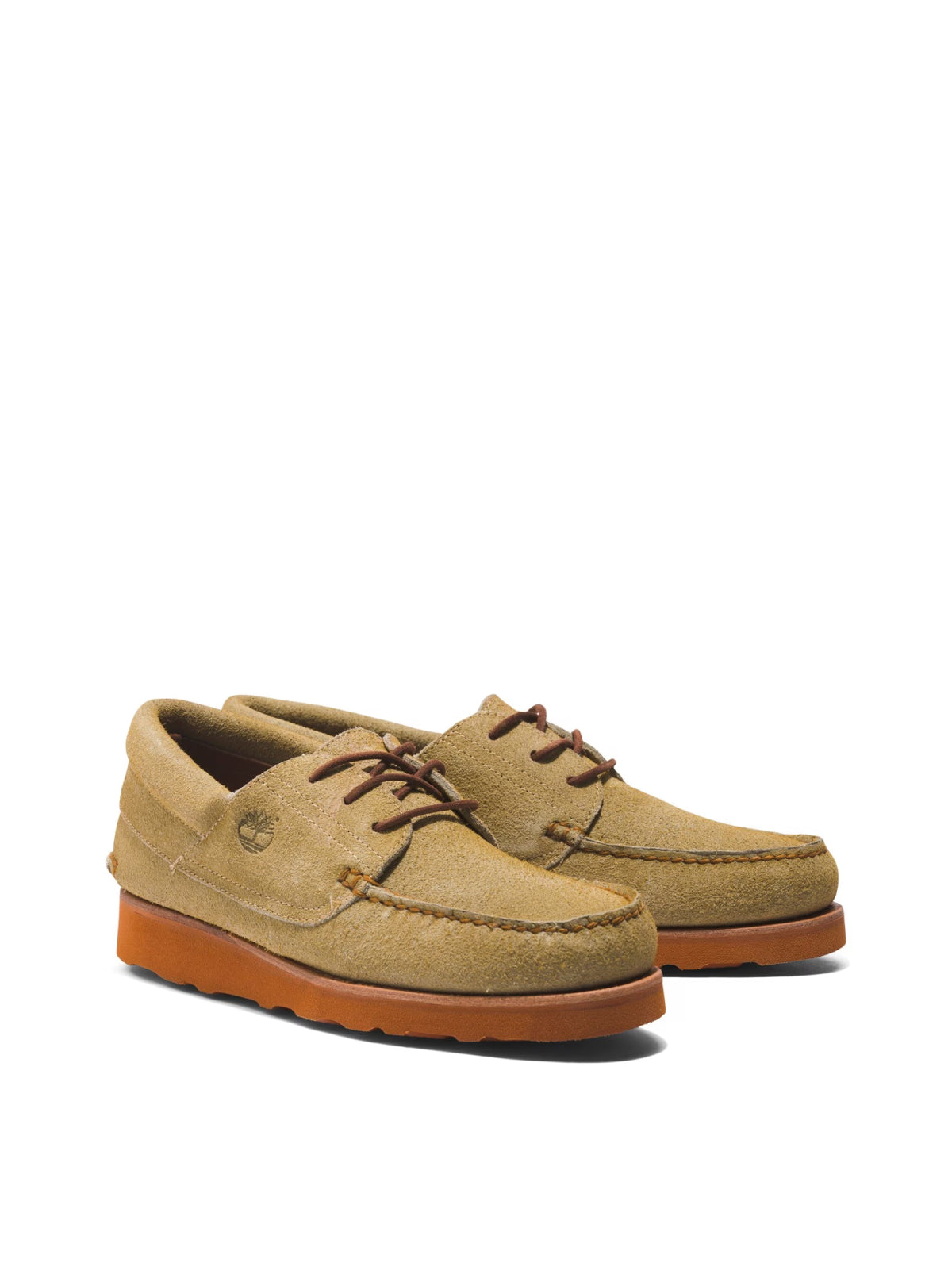 TIMBERLAND Men's 3 Eye Wedge Vibram Lace-Up Boat Shoes