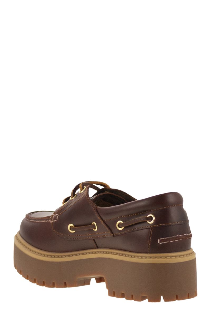 TIMBERLAND Platform Boat Shoe - Elevated Summer Style