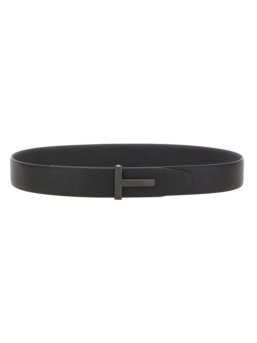 TOM FORD Premium Leather Belt for Men - FW25