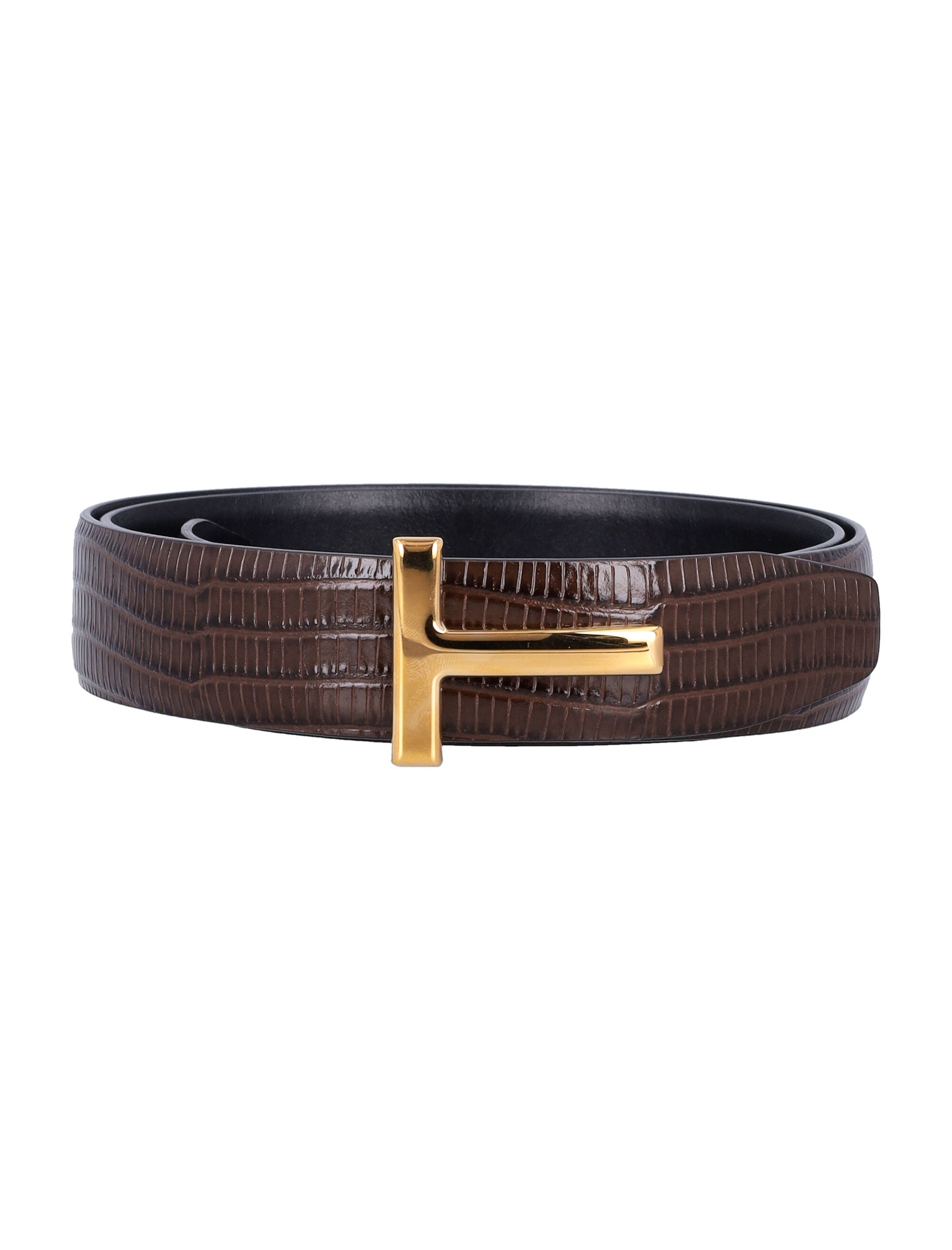 TOM FORD Reversible Tejus Leather Icon Belt - 3CM Width