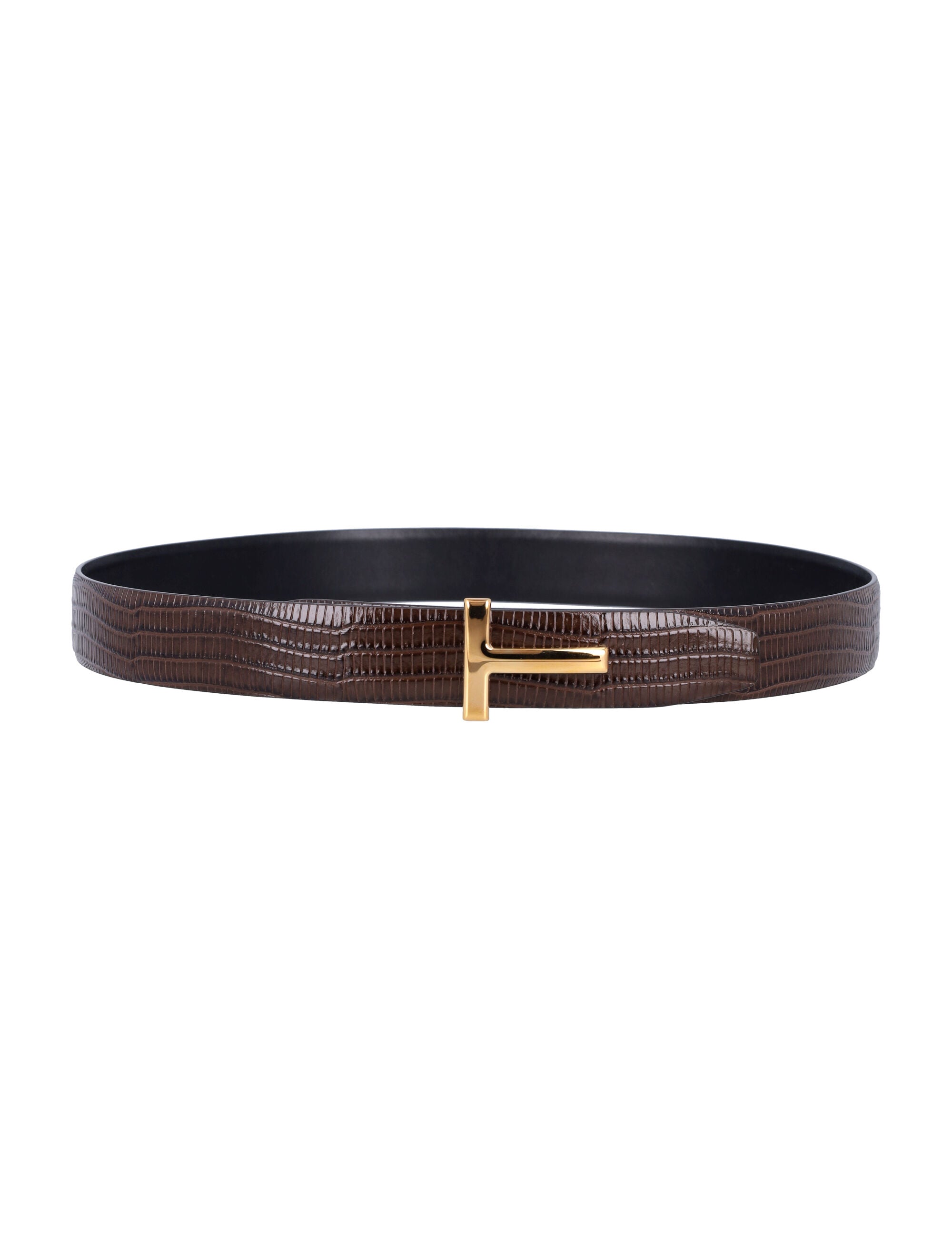 TOM FORD Reversible Tejus Leather Icon Belt - 3CM Width