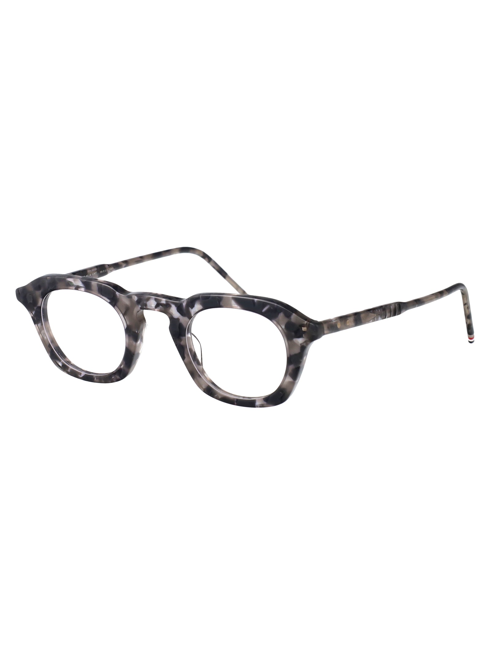 THOM BROWNE Tortoise Acetate Optical Glasses - Unisex