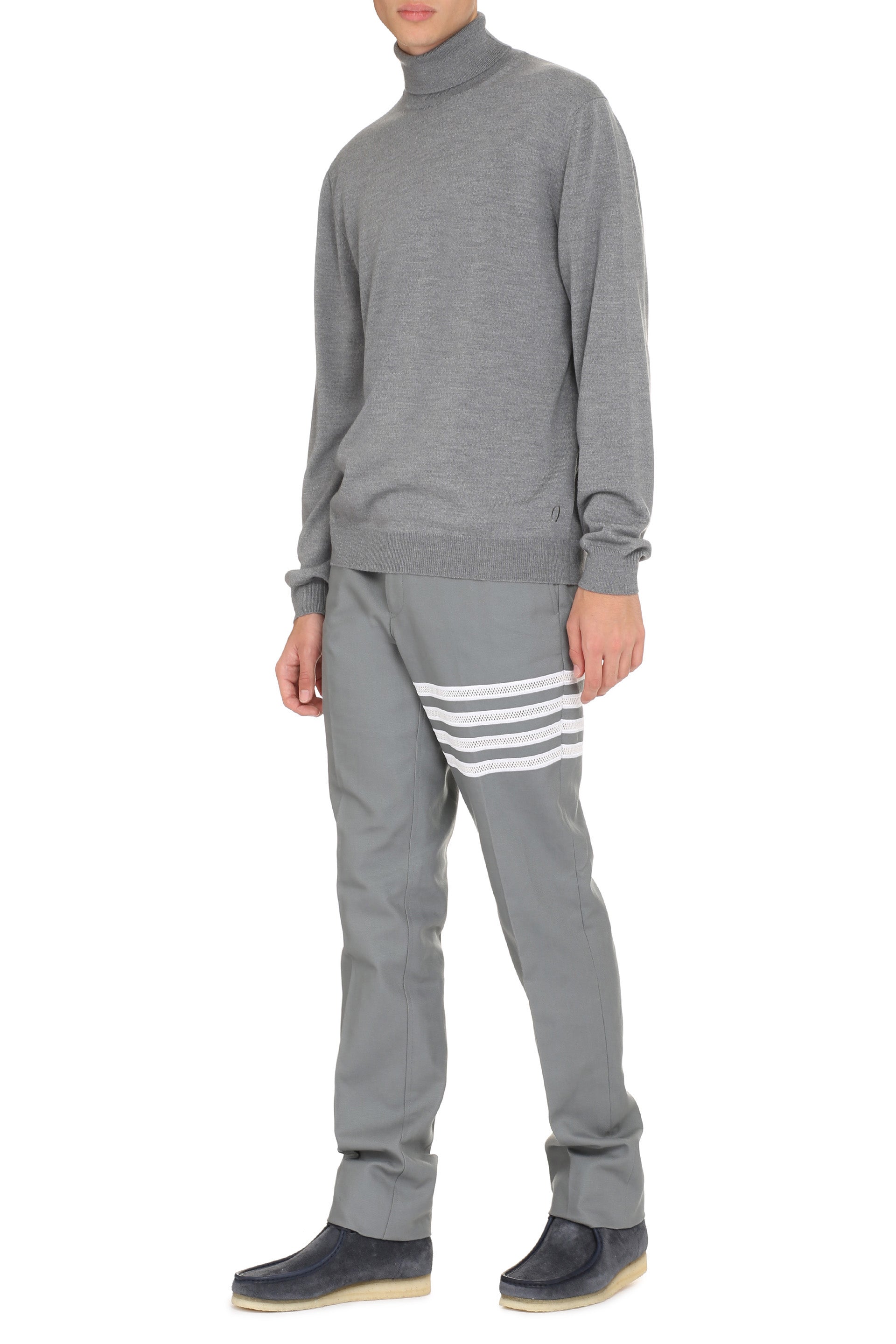 THE (ALPHABET) The Knit Wool Turtleneck Sweater