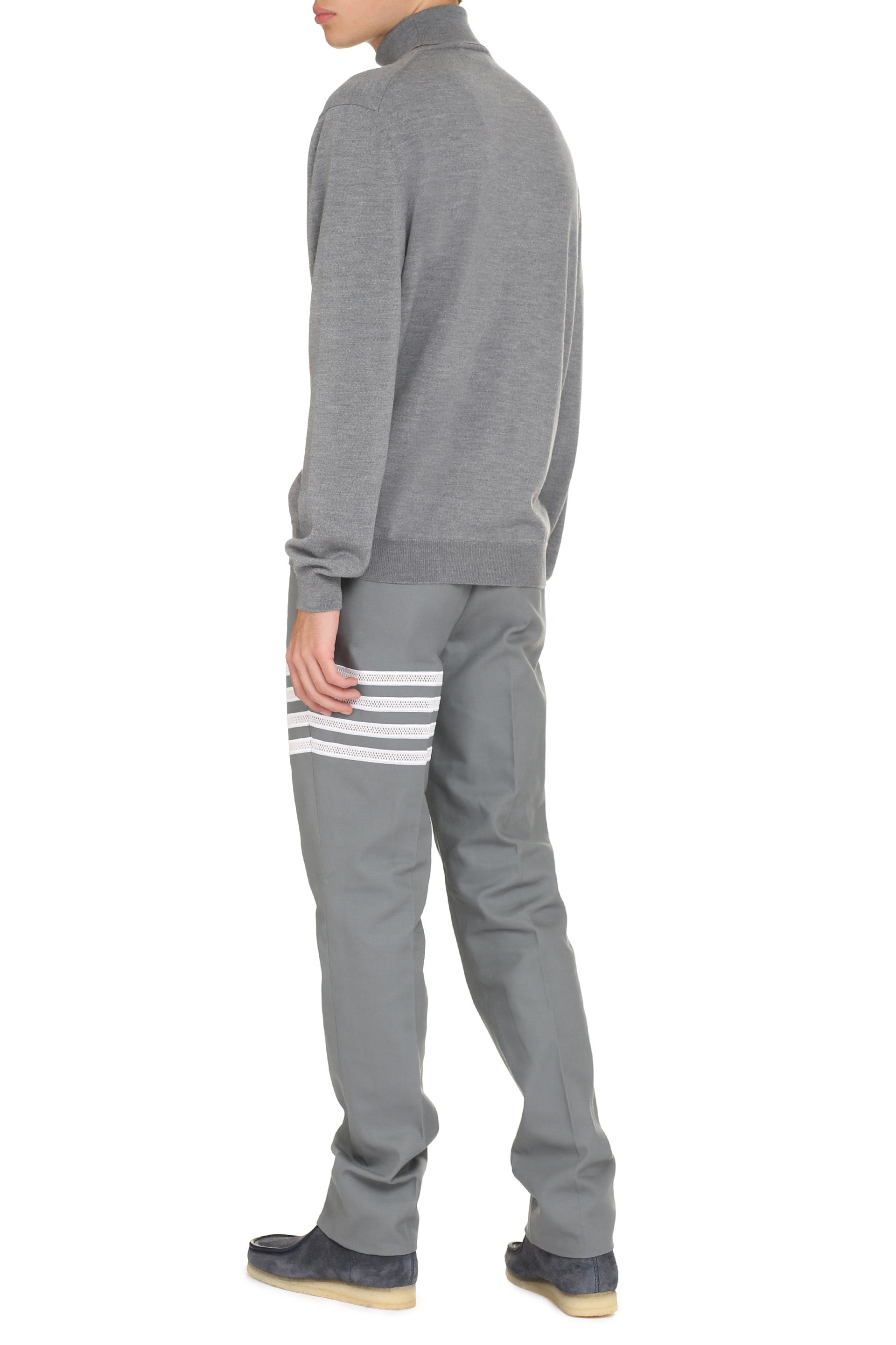 THE (ALPHABET) The Knit Wool Turtleneck Sweater