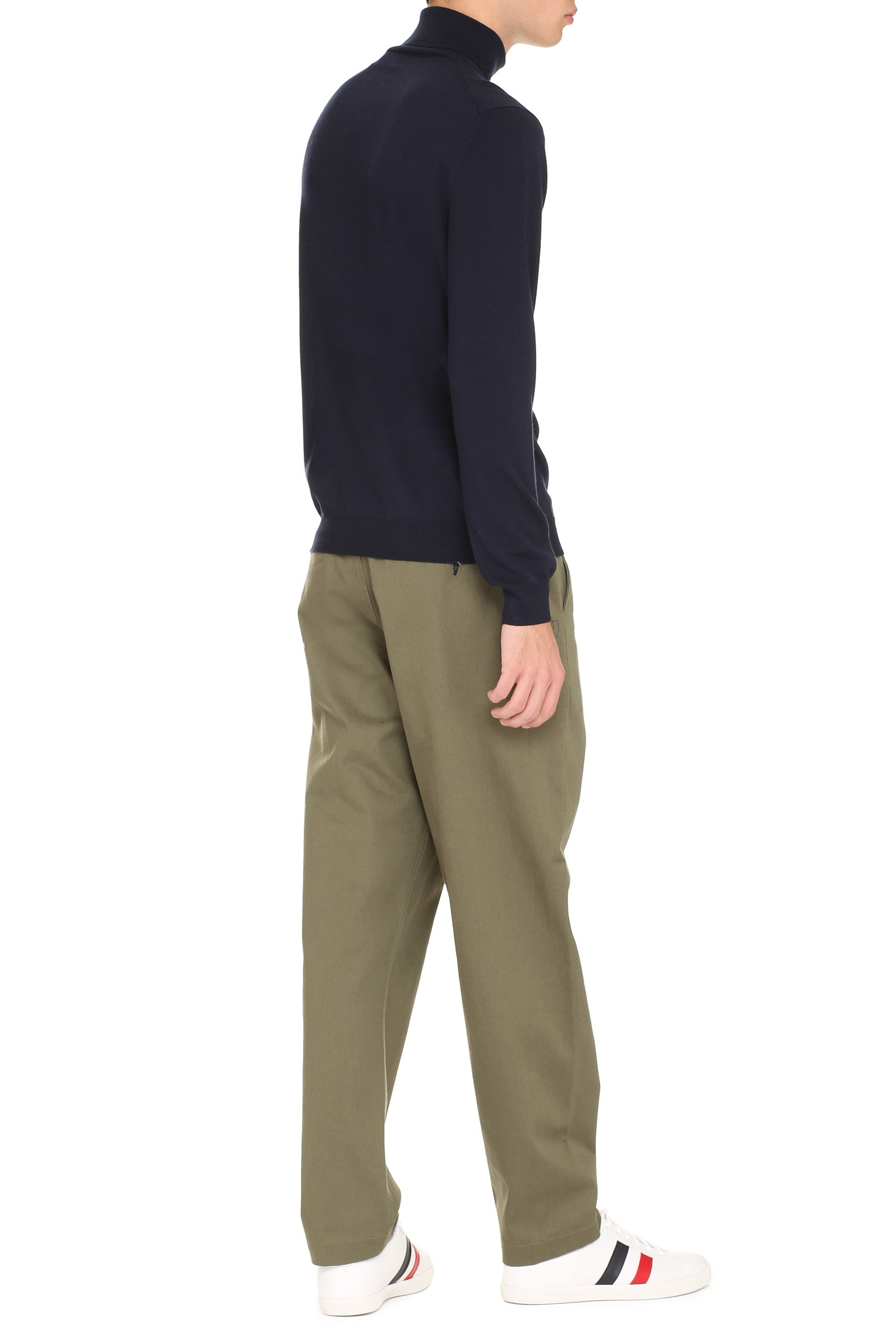 THE (ALPHABET) Wool Turtleneck Sweater