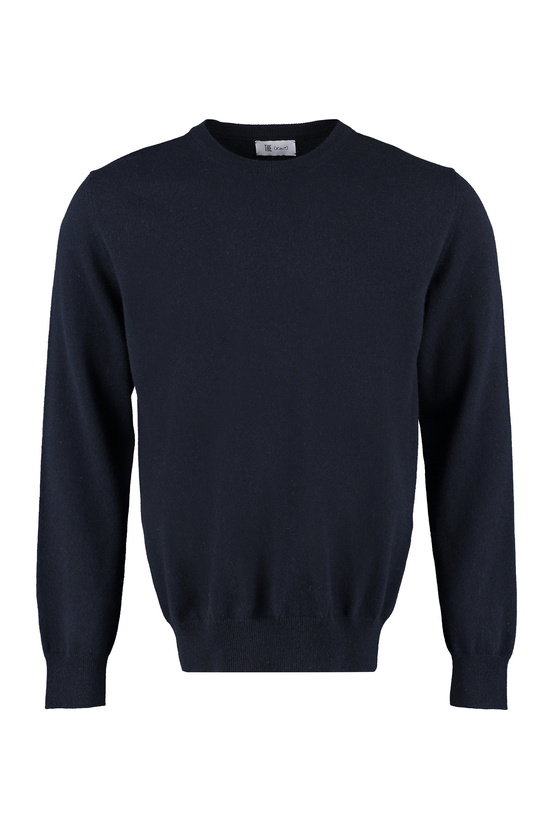 THE (ALPHABET) Luxurious Cashmere Sweater with Ribbed Edges