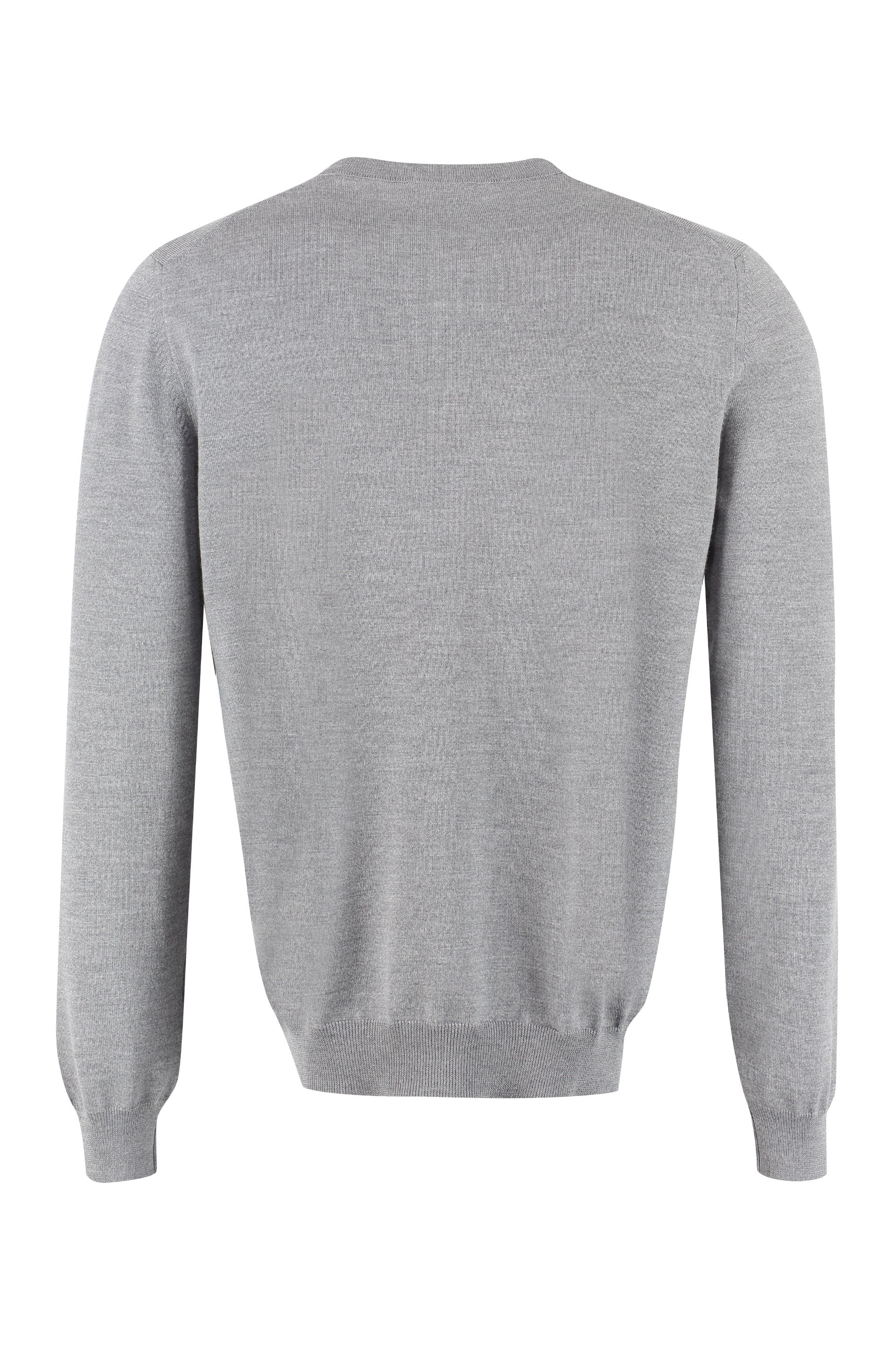 THE (ALPHABET) Crew-Neck Wool Sweater
