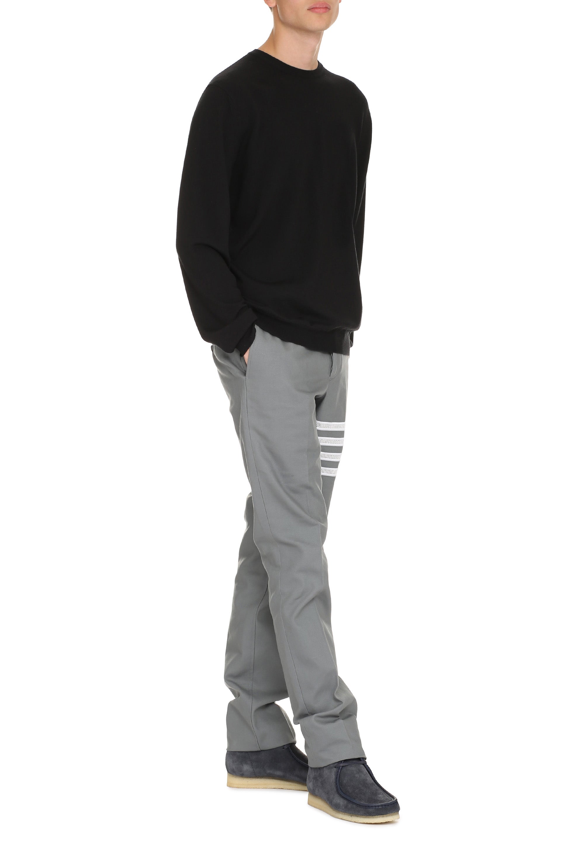 THE (ALPHABET) The Knit Wool Pullover - Extra-Fine Wool