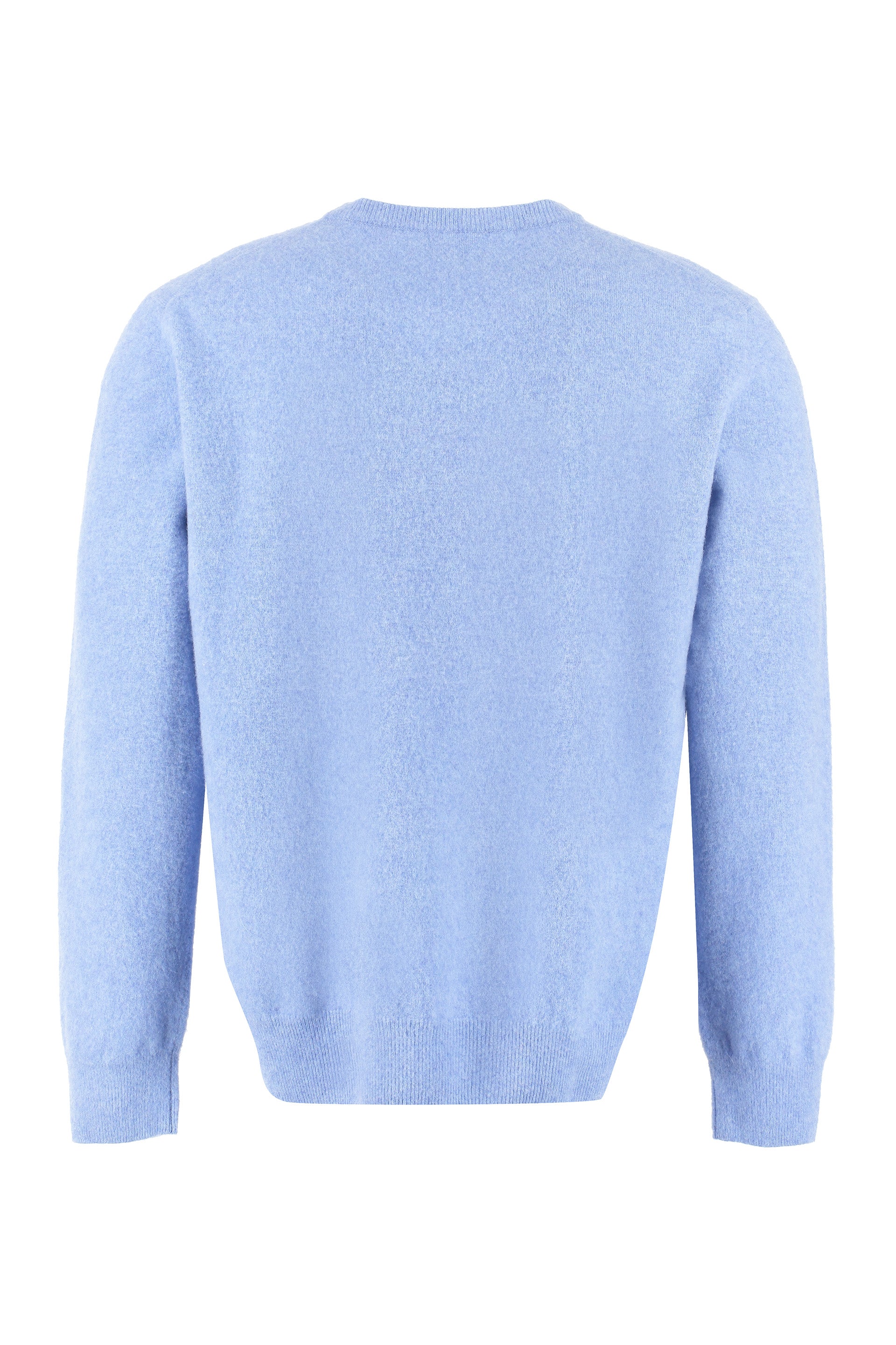 THE (ALPHABET) Wool and Cashmere Pullover with Ribbed Edges