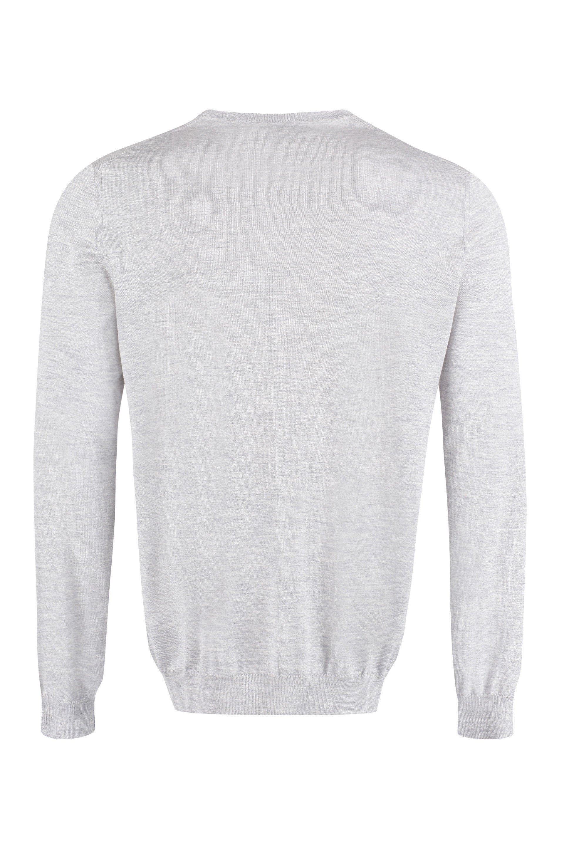 THE (ALPHABET) Fine Knit Crew-Neck Sweater - Classic Fit