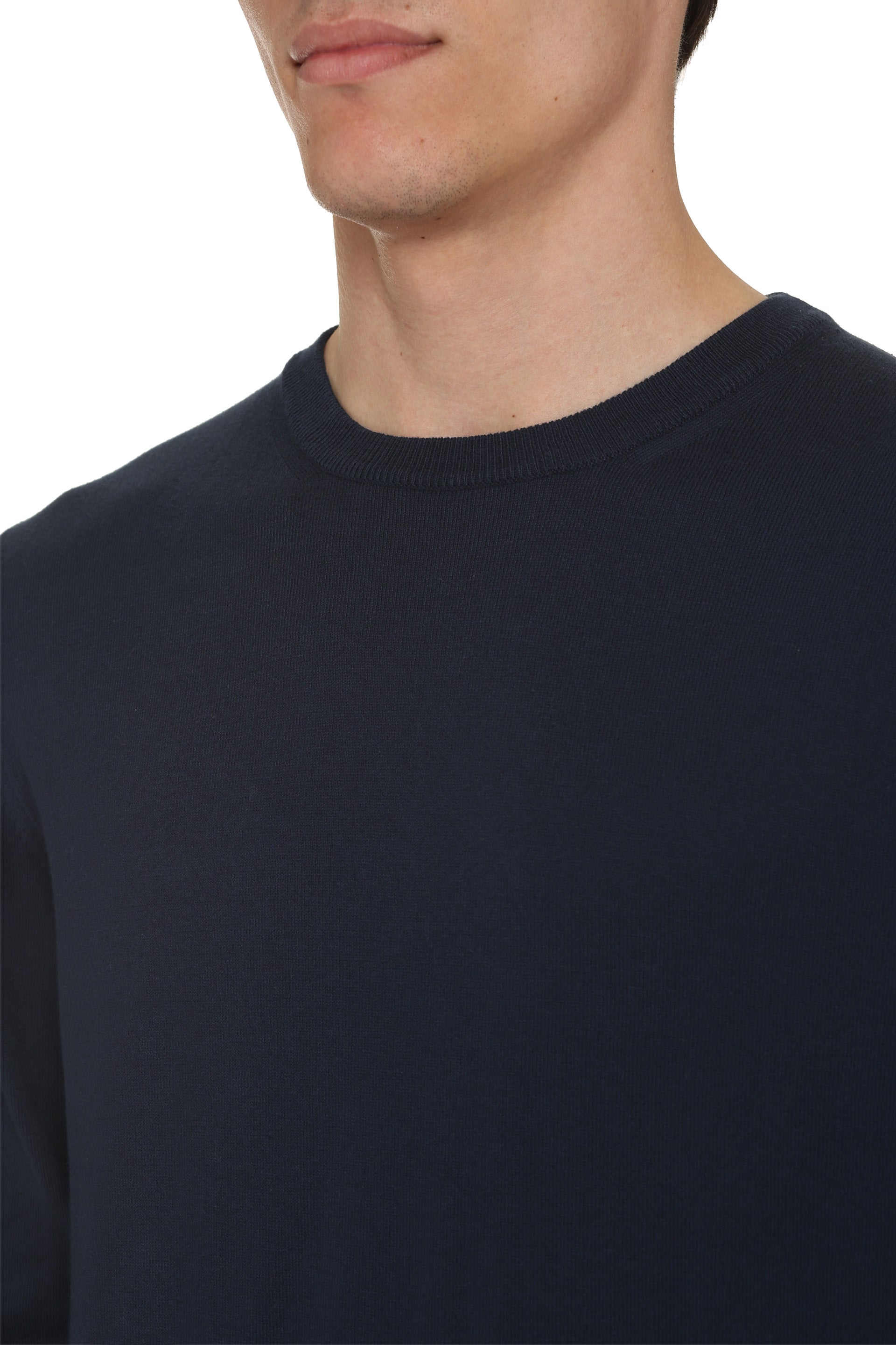 THE (ALPHABET) Cotton Crew-Neck Sweater