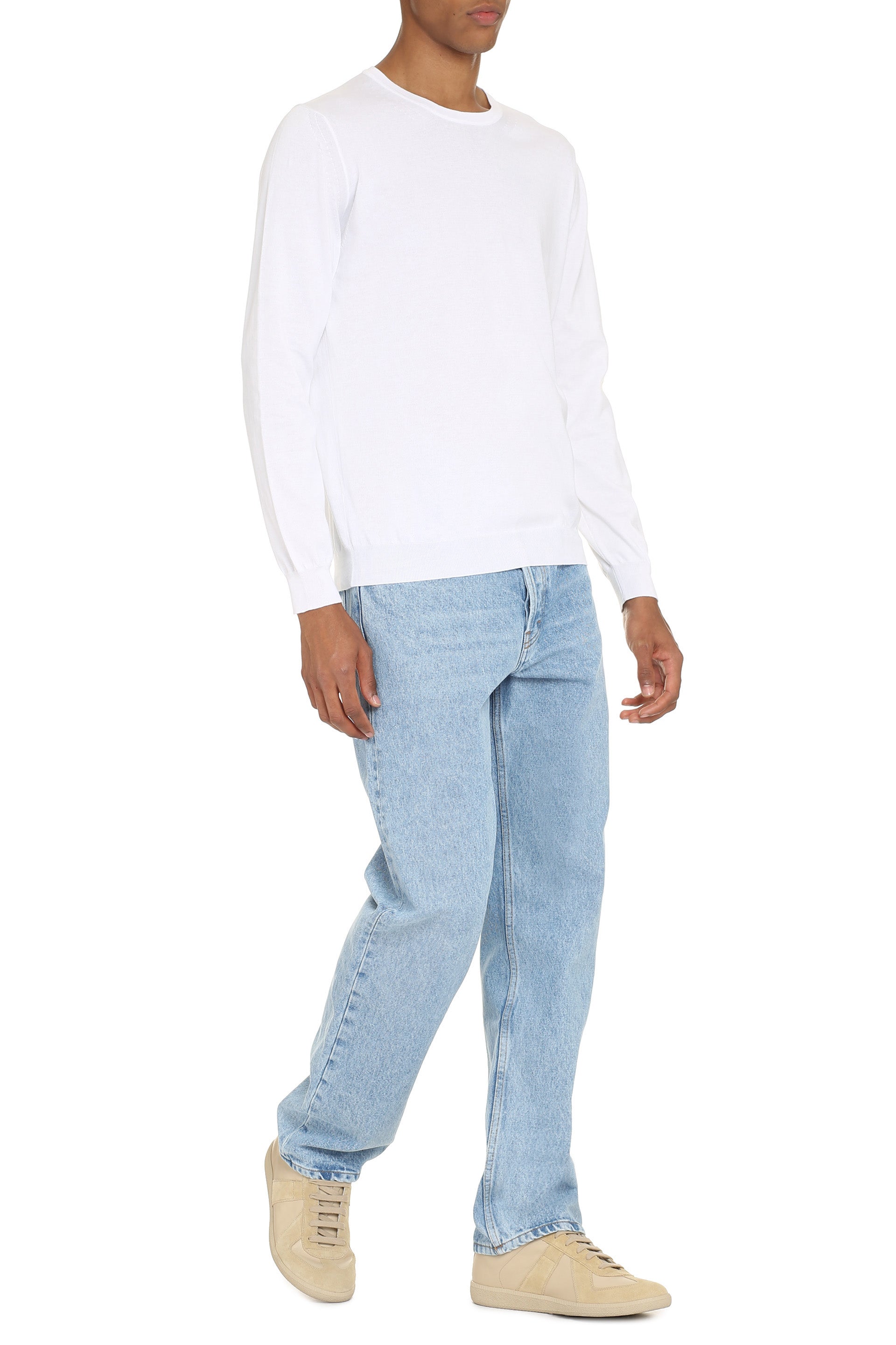 THE (ALPHABET) Fine-Knit Sweater