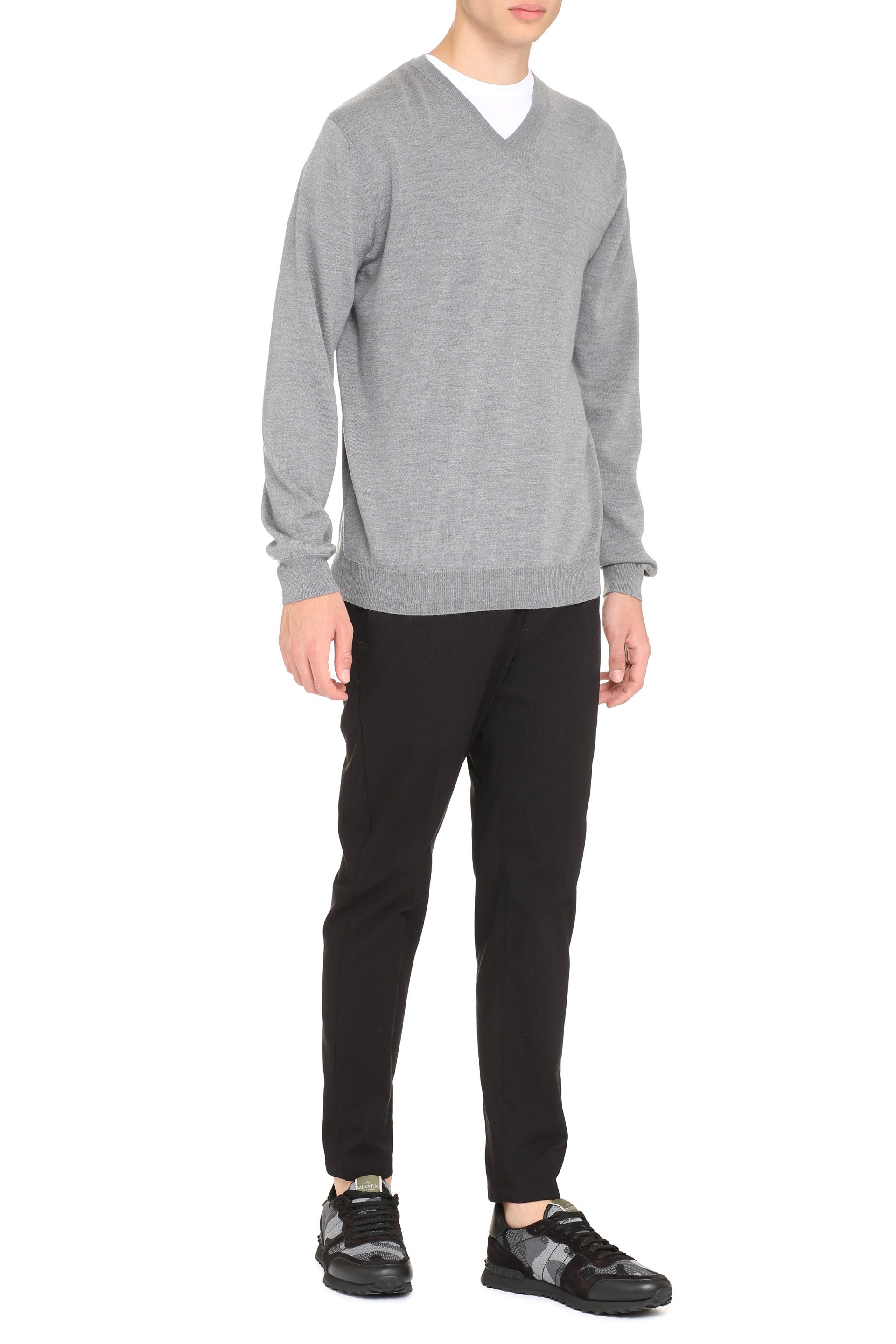 THE (ALPHABET) The Knit Wool Pullover - Men’s