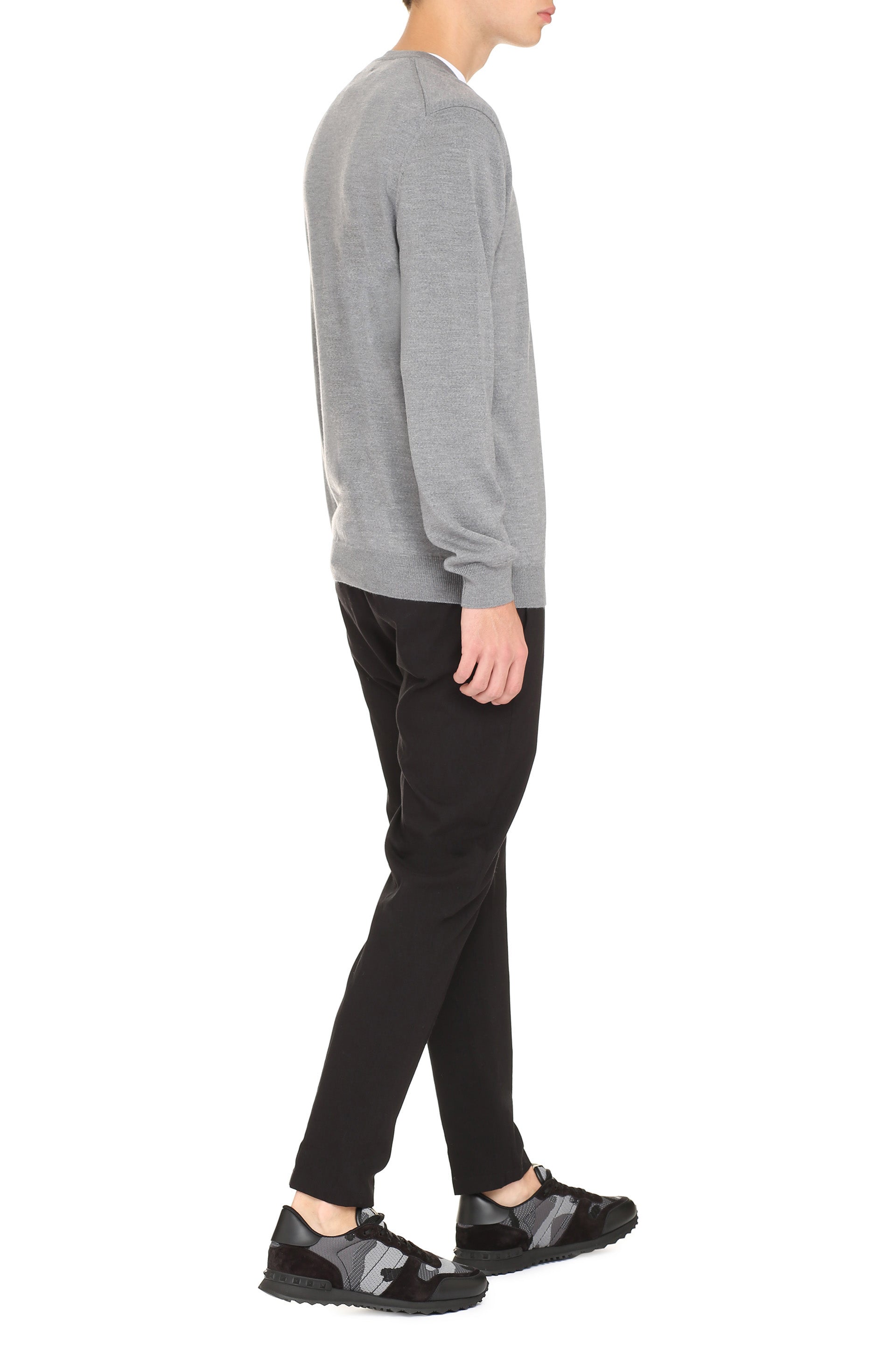 THE (ALPHABET) The Knit Wool Pullover - Men’s