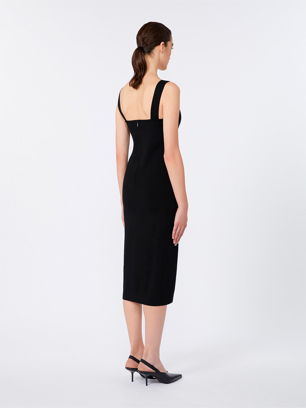MAX MARA Viscose Sheath Midi Dress for Women