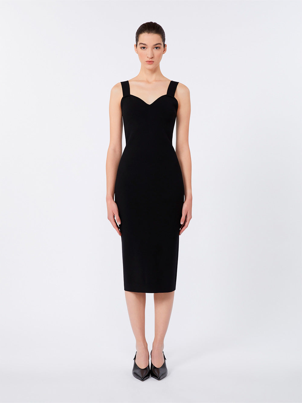 MAX MARA Viscose Sheath Midi Dress for Women