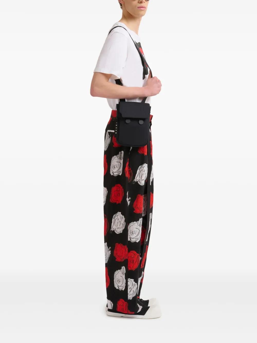 MARNI Mini Crossbody Handbag with Stylish Logo Lettering