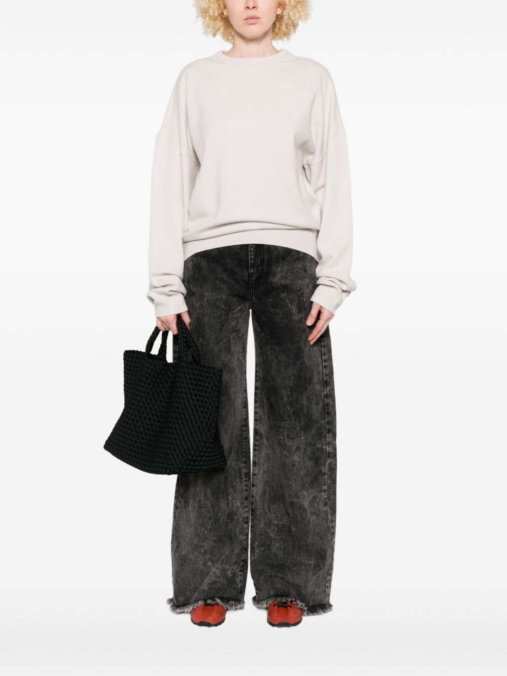 EXTREME CASHMERE Men's Cashmere Crewneck Sweater