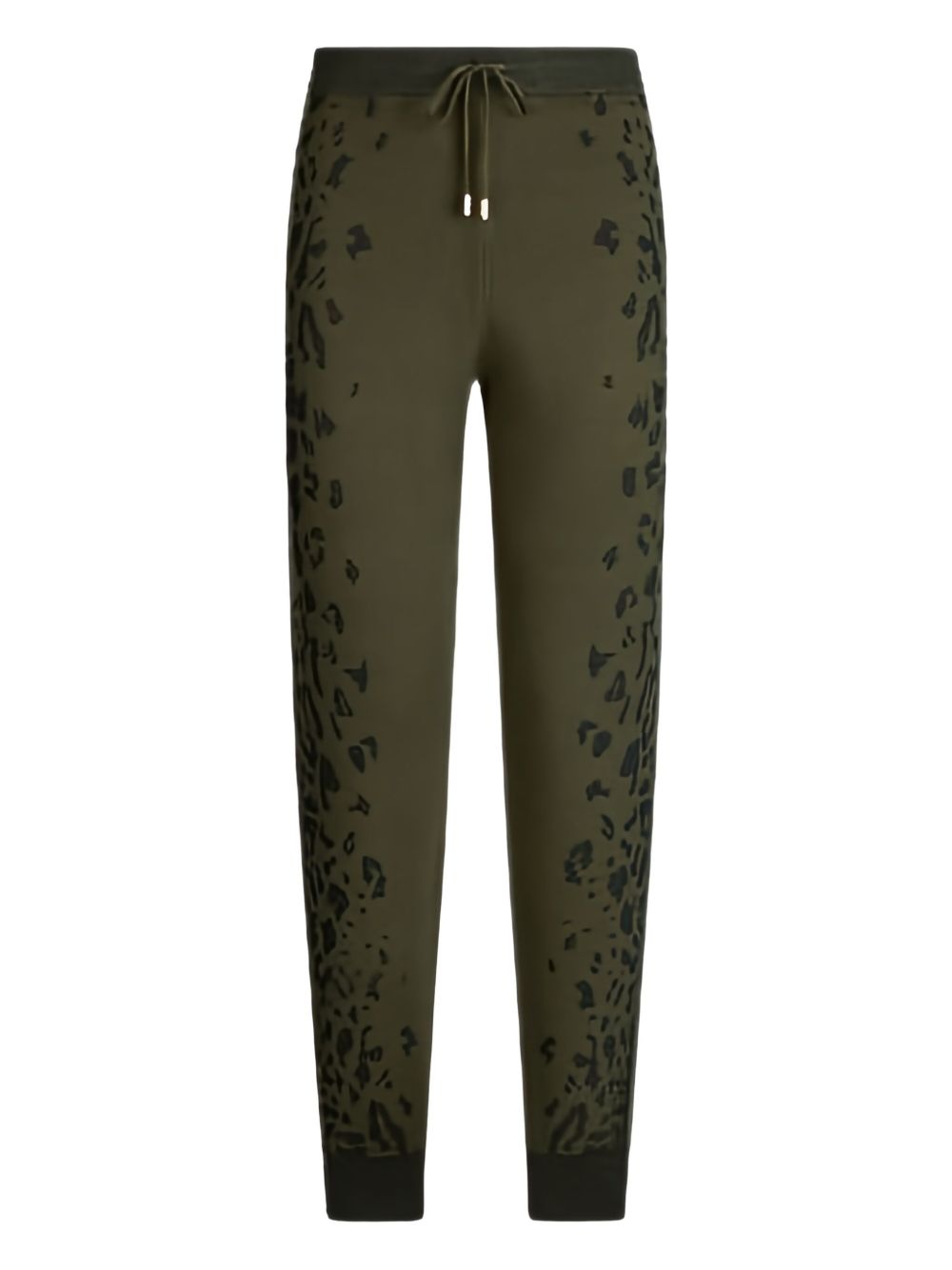 LIU JO Leopard Print Drawstring Pants