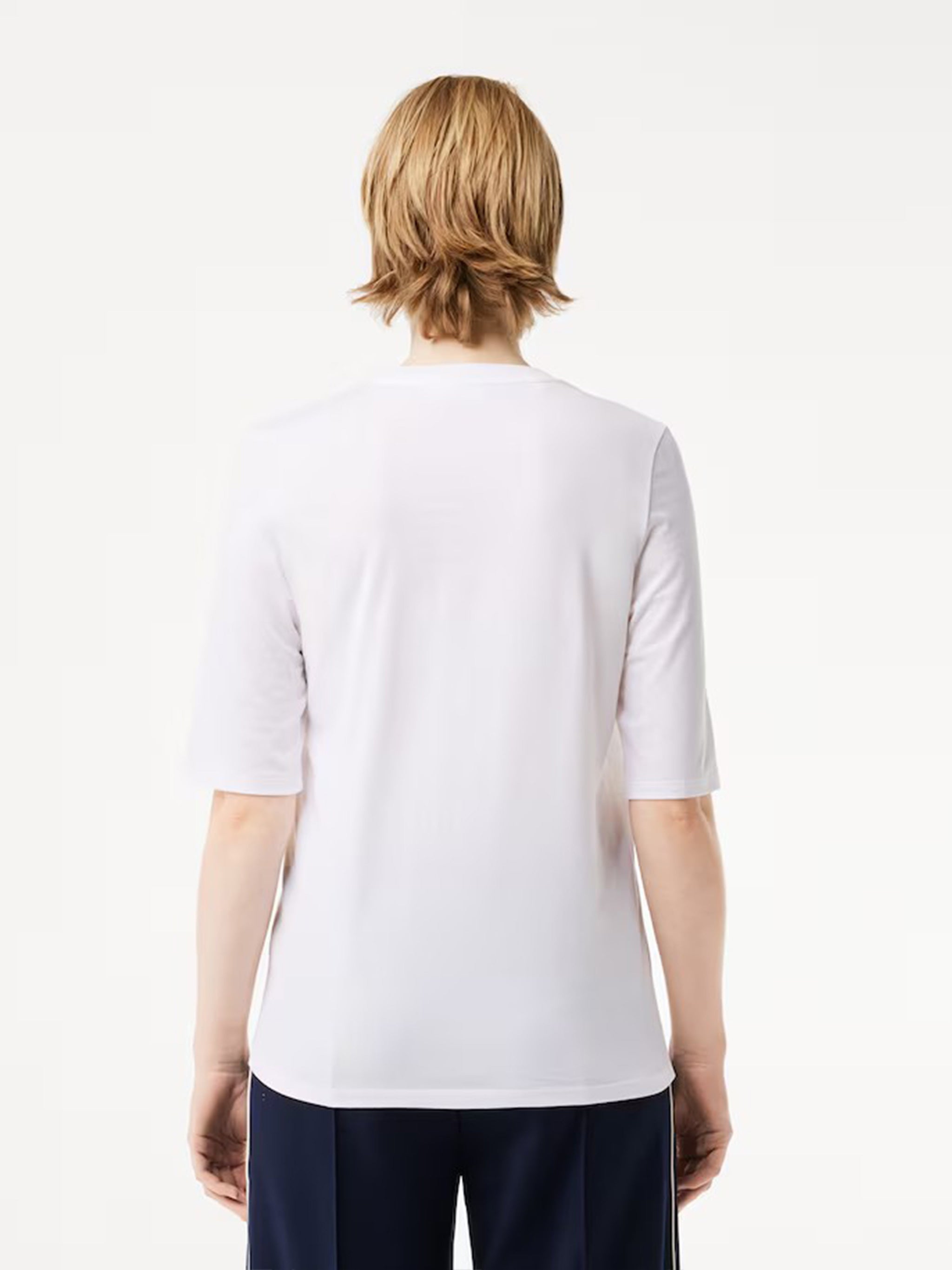 LACOSTE Classic Cotton T-Shirt for Women - SS24 Collection