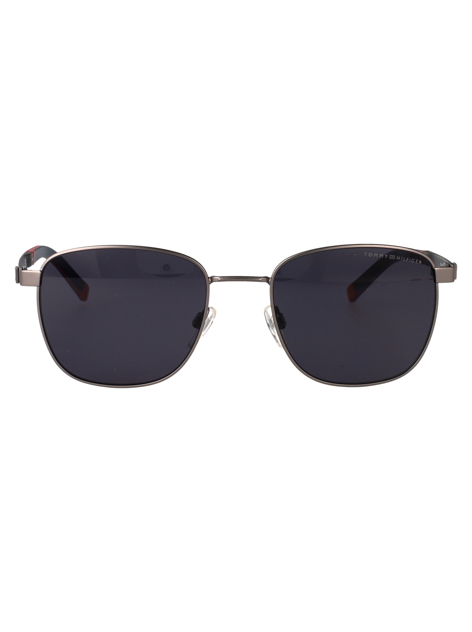 TOMMY HILFIGER Sleek Stainless Steel Sunglasses for Men