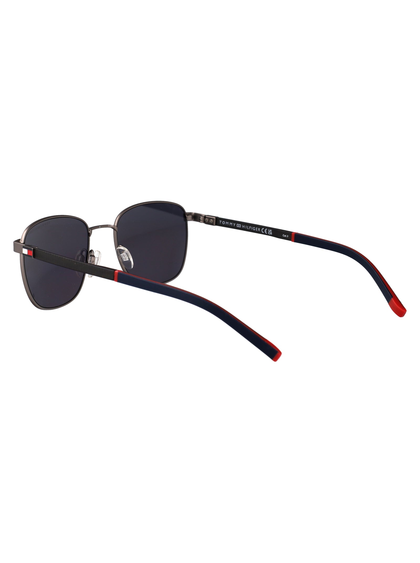 TOMMY HILFIGER Sleek Stainless Steel Sunglasses for Men