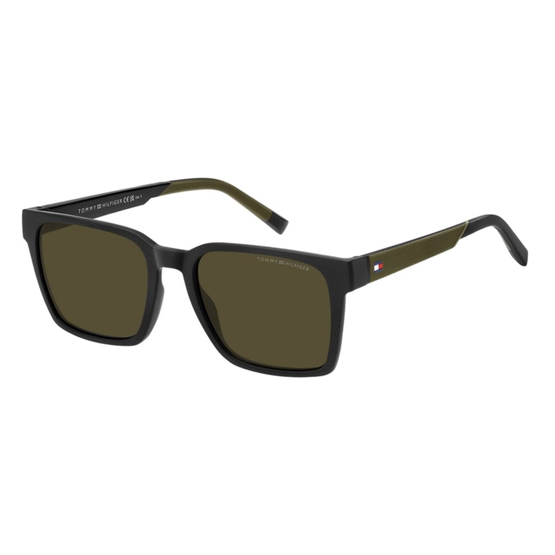 TOMMY HILFIGER Men's Stylish Rectangular Sunglasses