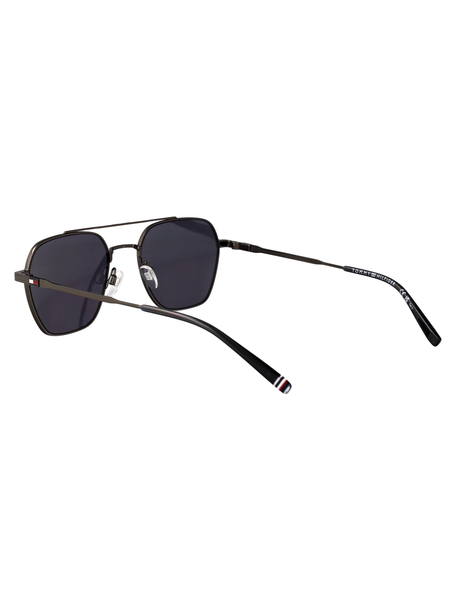 TOMMY HILFIGER Men's Stainless Steel Fashion Sunglasses