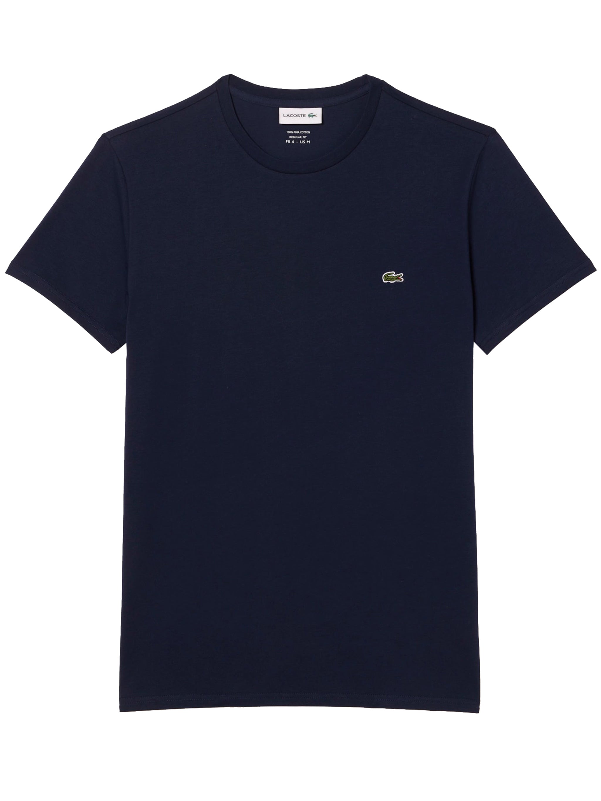 LACOSTE Pima Cotton T-Shirt for Men - FW25 Collection