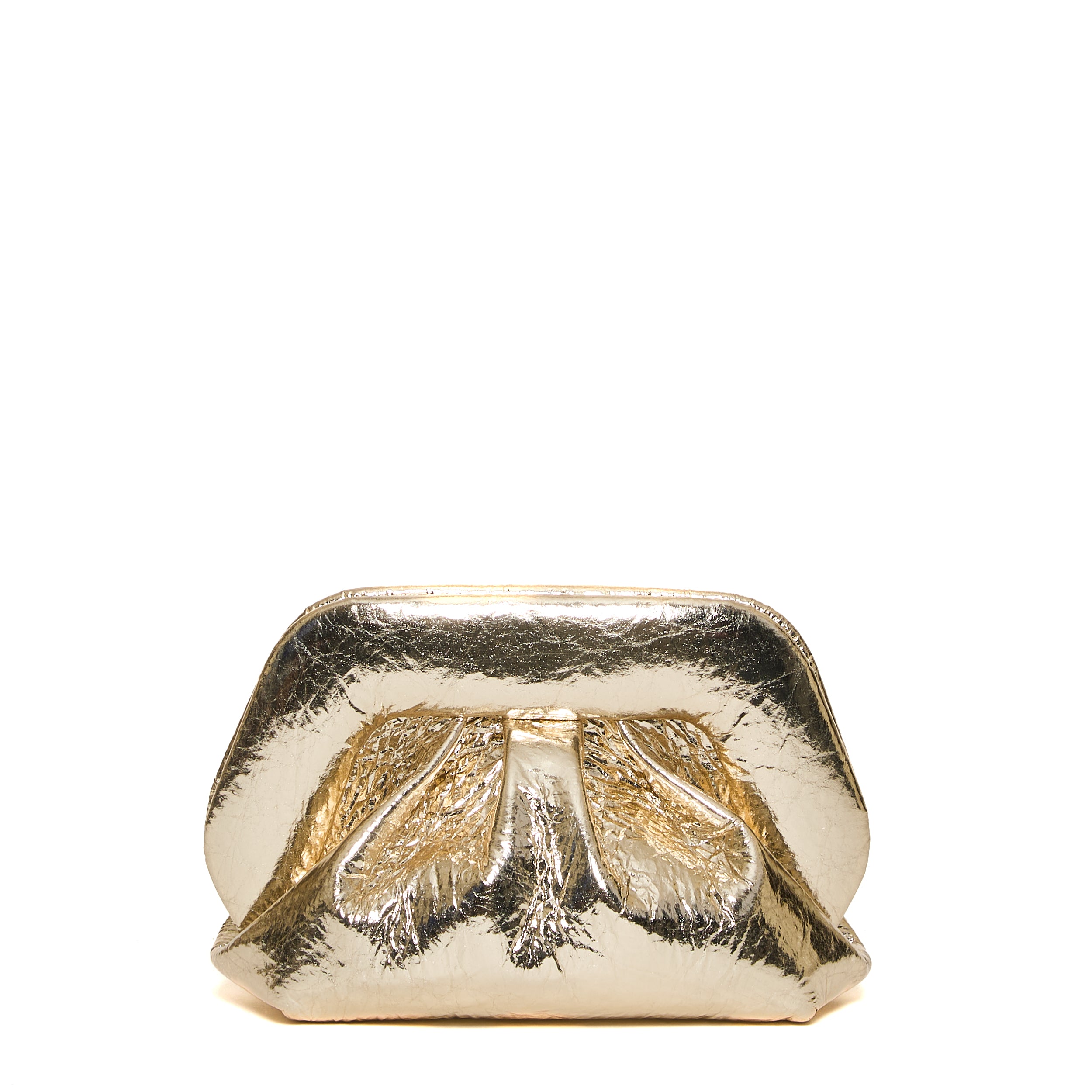 THEMOIRÈ Mini Gold Mirror Clutch - Perfect for Every Occasion