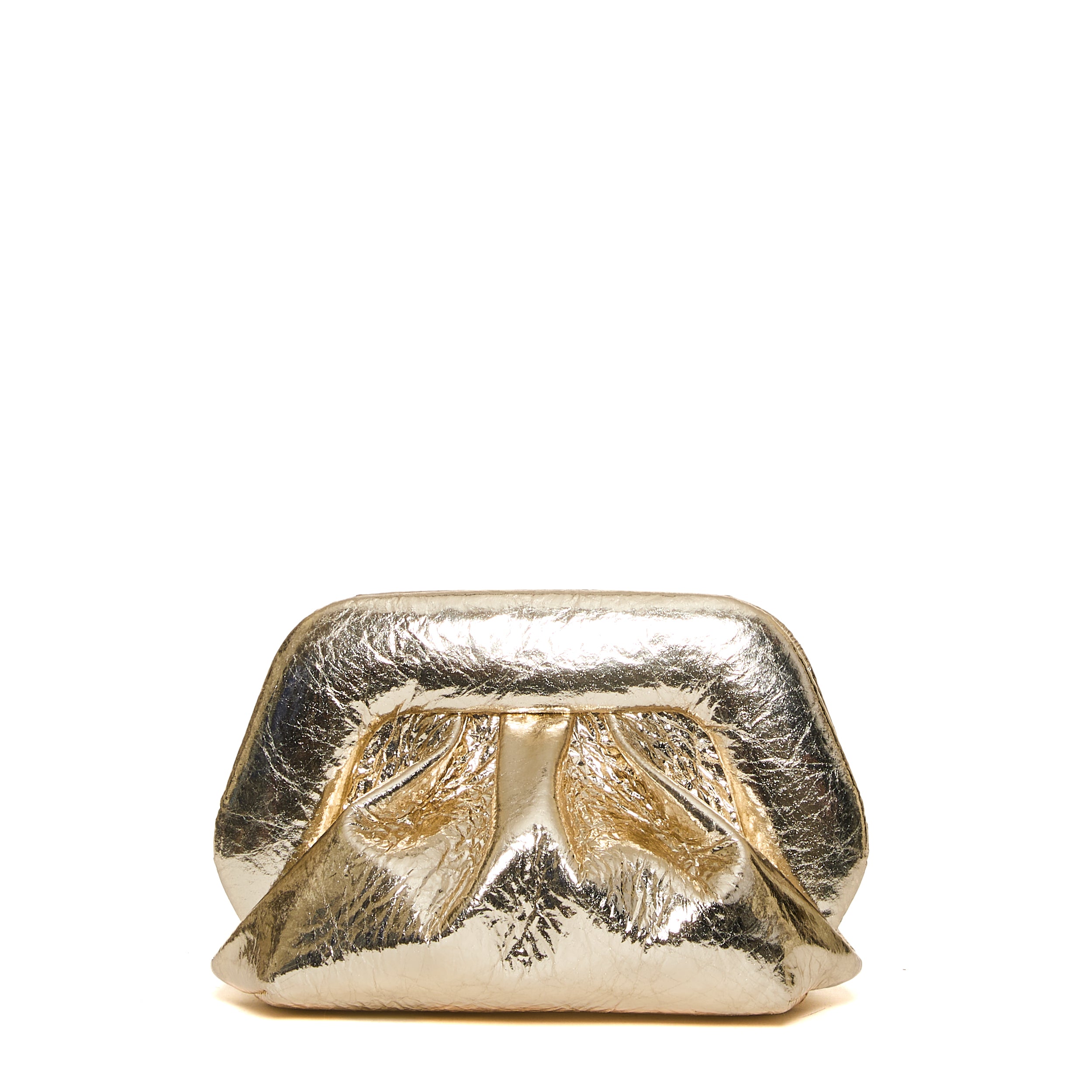 THEMOIRÈ Mini Gold Mirror Clutch - Perfect for Every Occasion