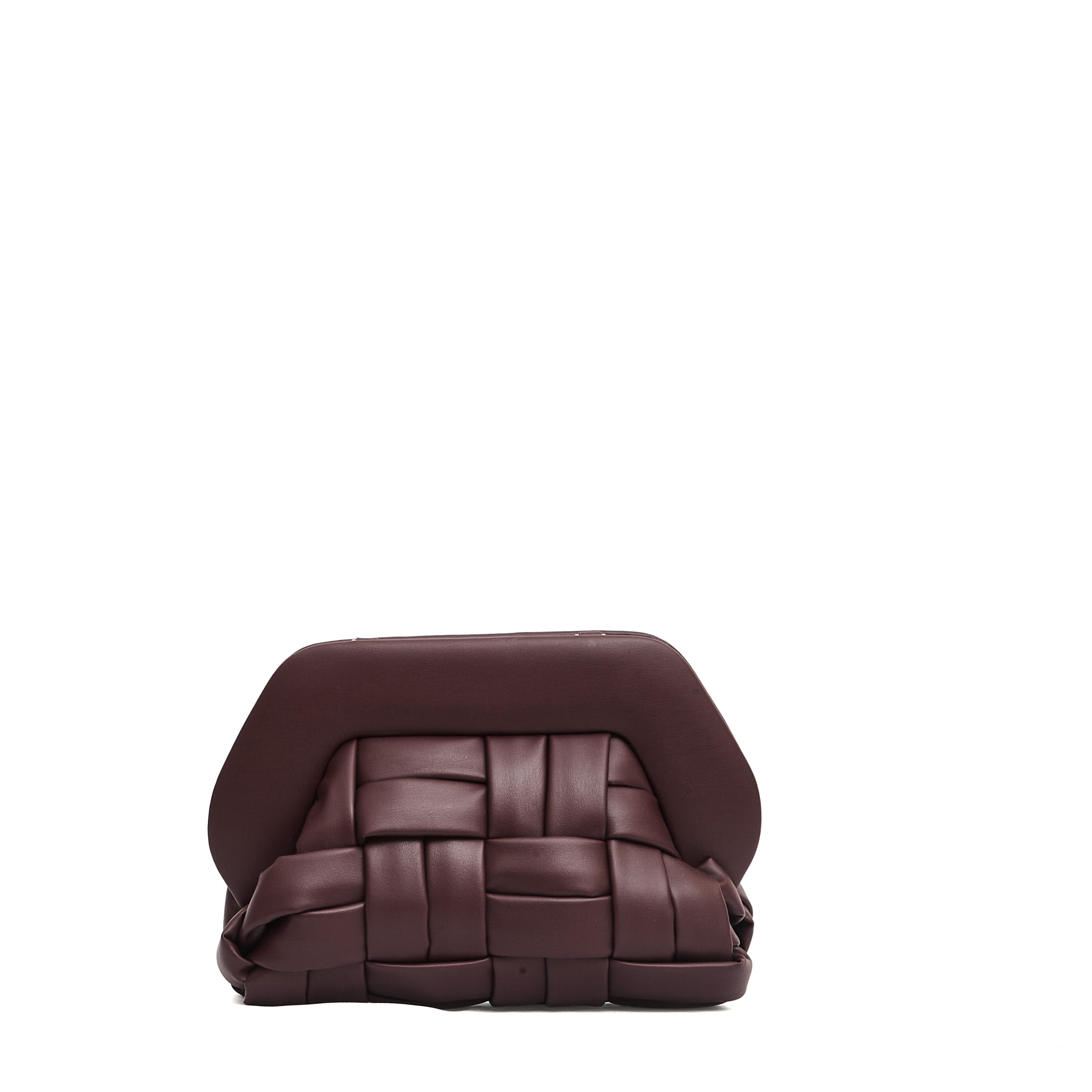 THEMOIRÈ Intreccio Mini Clutch in Vegan Leather